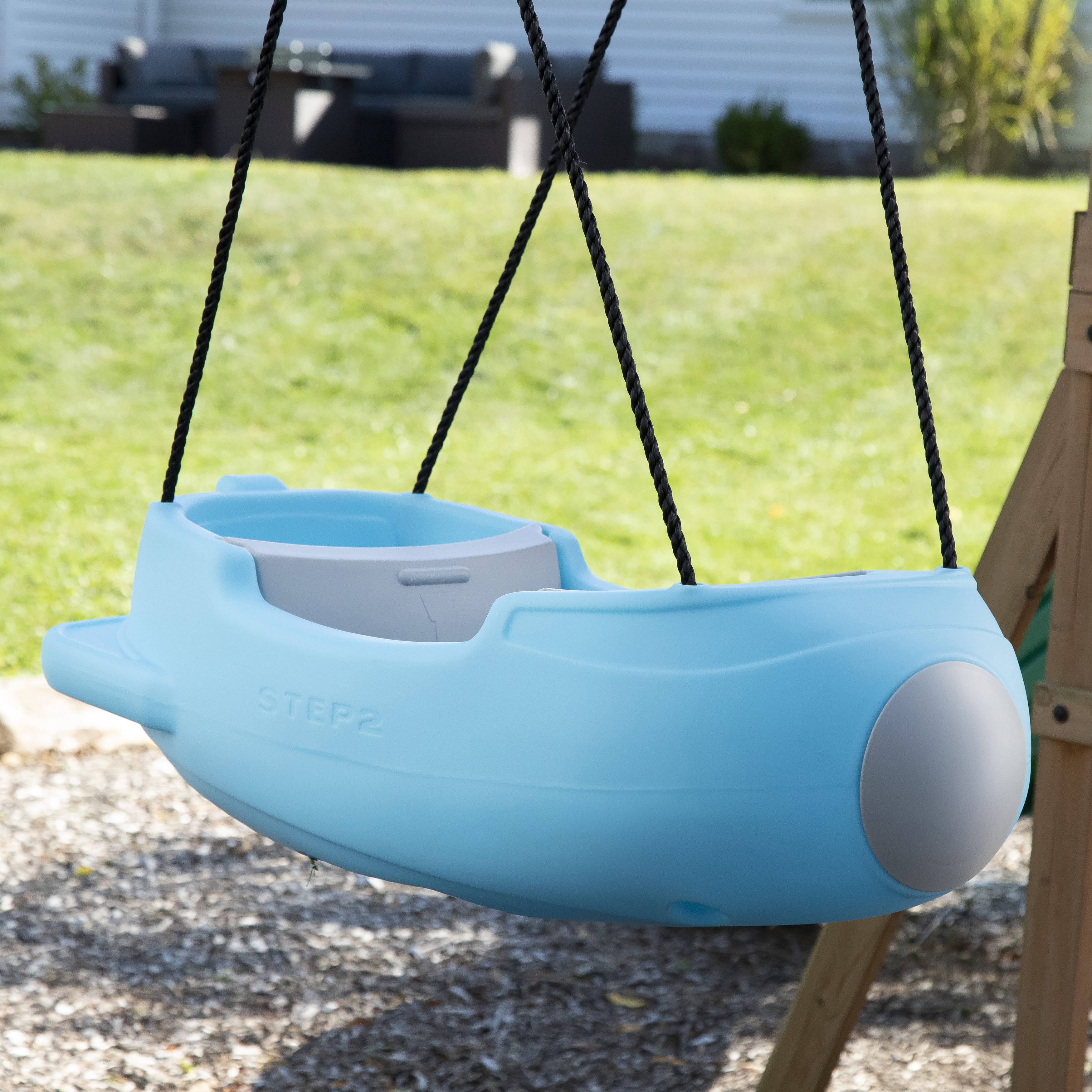 Step2 Rocket Swing for Two Blue-0733538422395 Step2 Rocket Swing for Two Blue