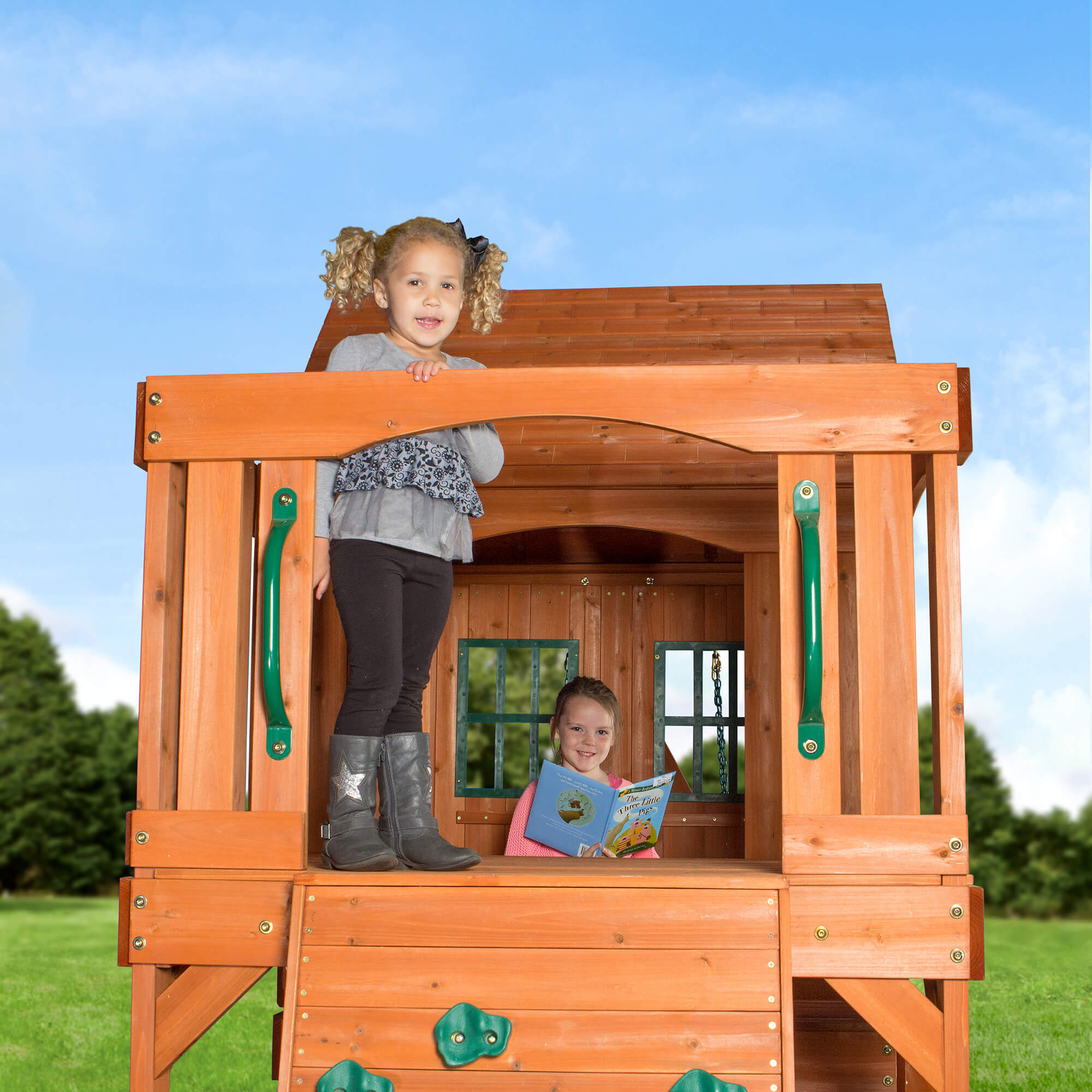 Backyard Discovery Hill Crest Climbing Frame