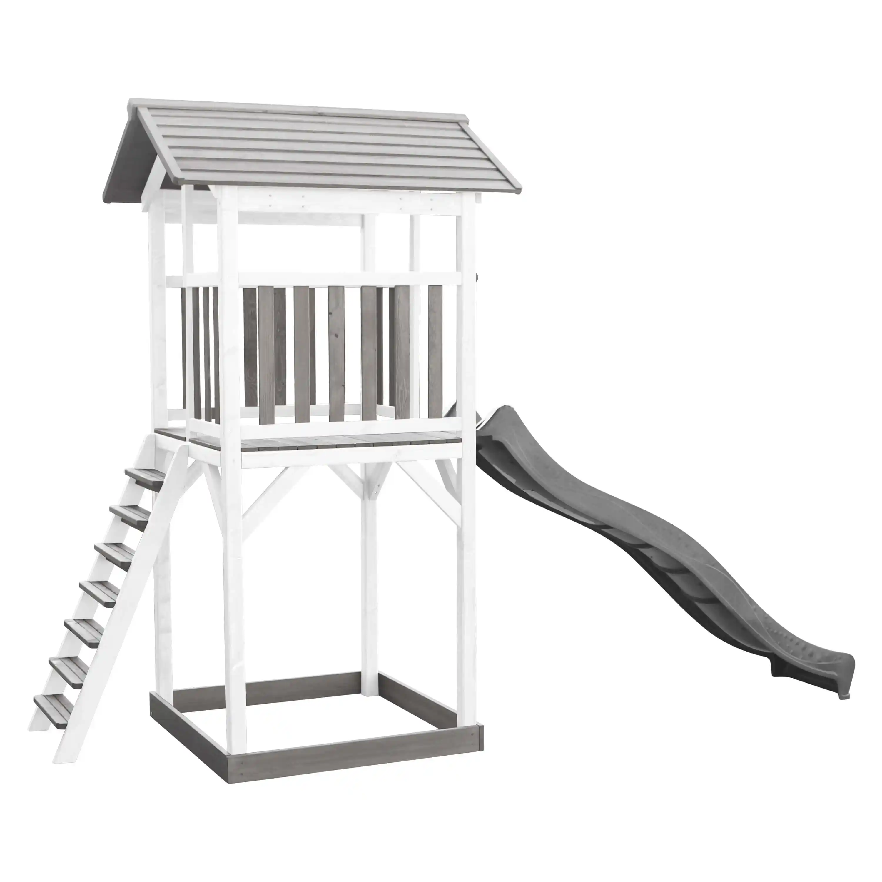 AXI Beach Tower Grey/White - Grey Slide