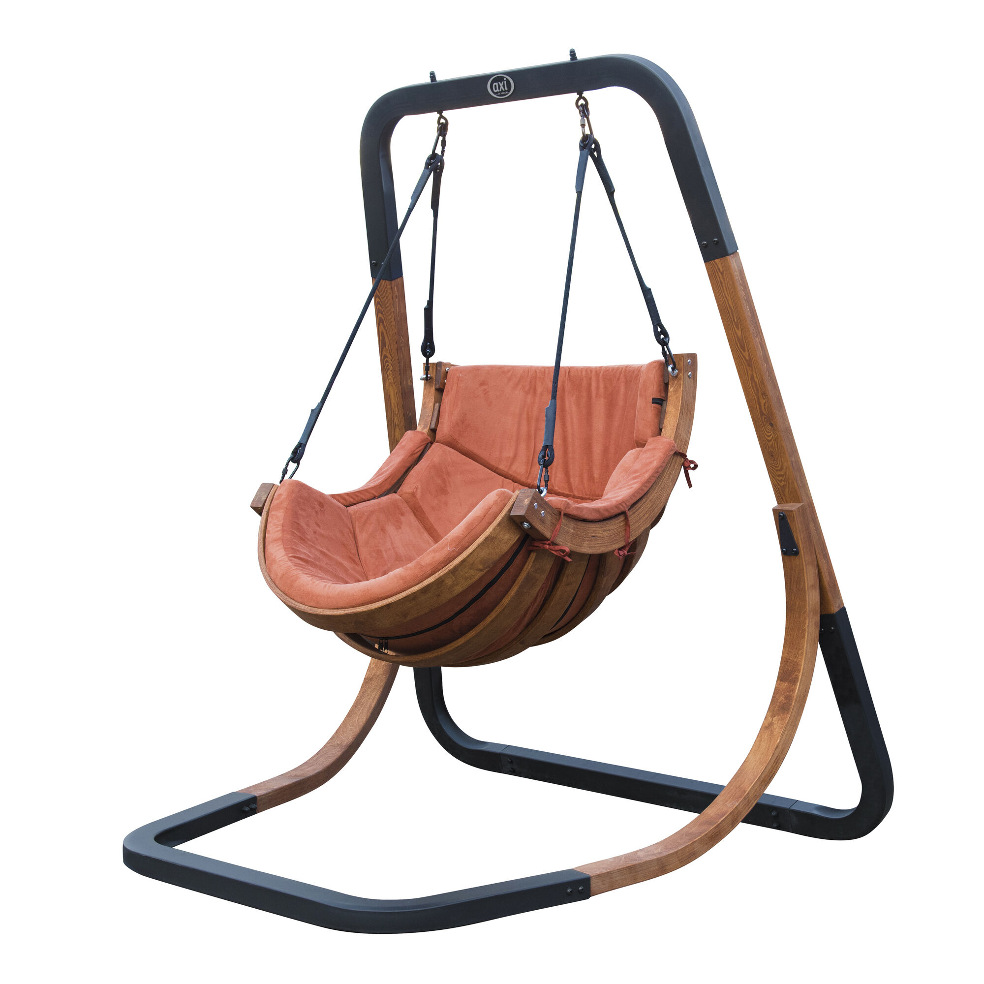 AXI Capri Enkele Schommelstoel Terracotta-8720365061042 AXI Capri Enkele Schommelstoel Terracotta