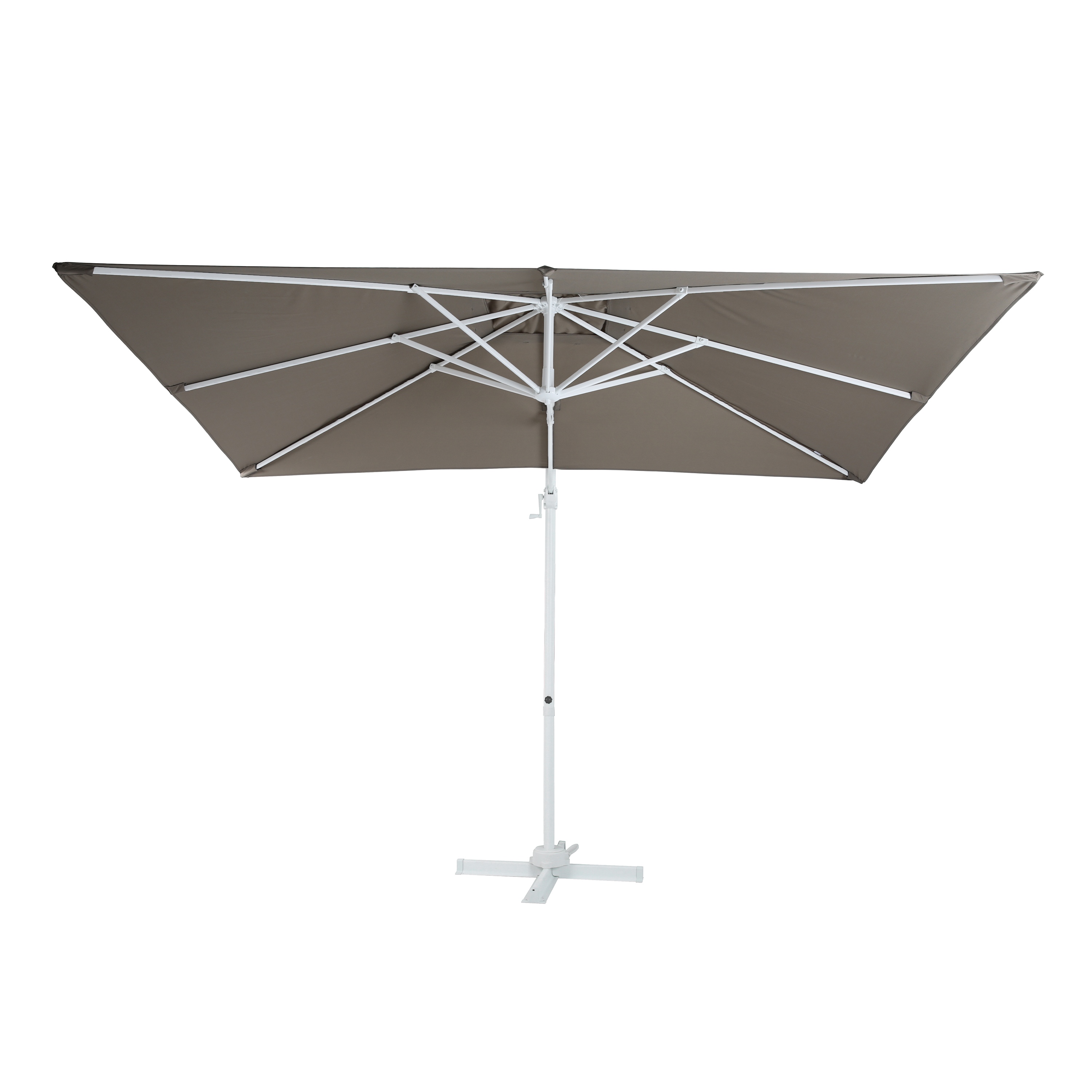 AXI Coco Cantilever Parasol 200x300cm - White/Taupe