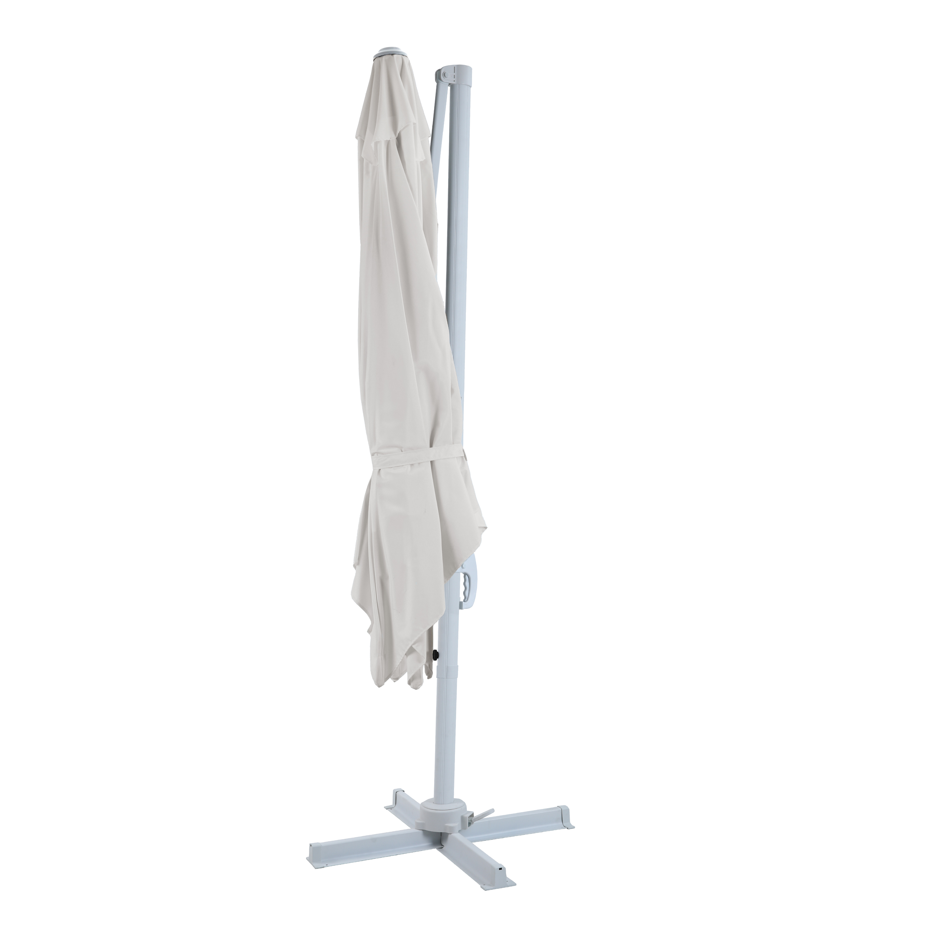 AXI Nima Cantilever Parasol 300x300 cm - White/Beige