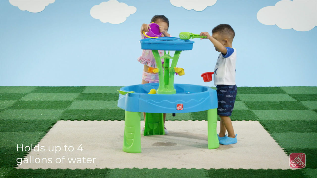 Step2 Summer Showers Splash Tower Water Table