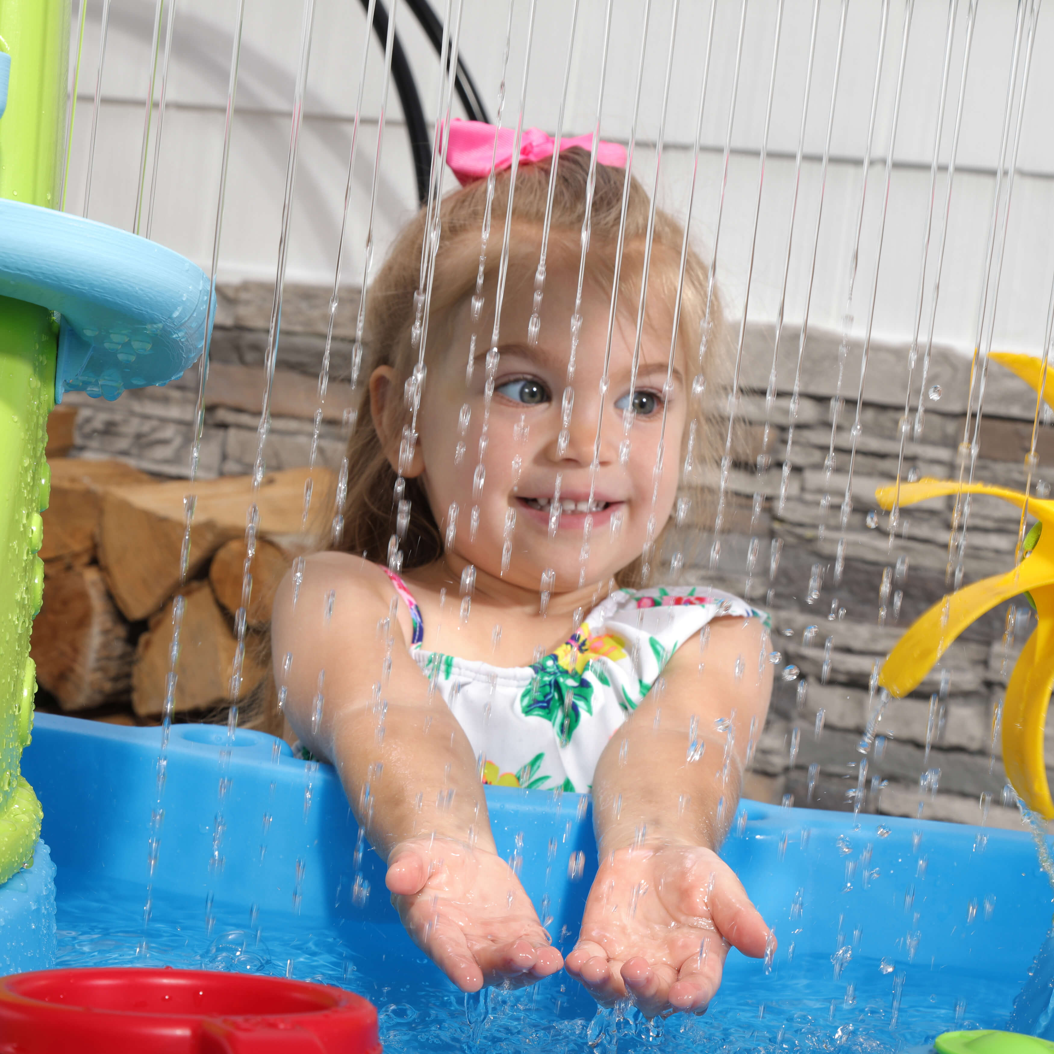 Step2 Double Showers Splash Water Table