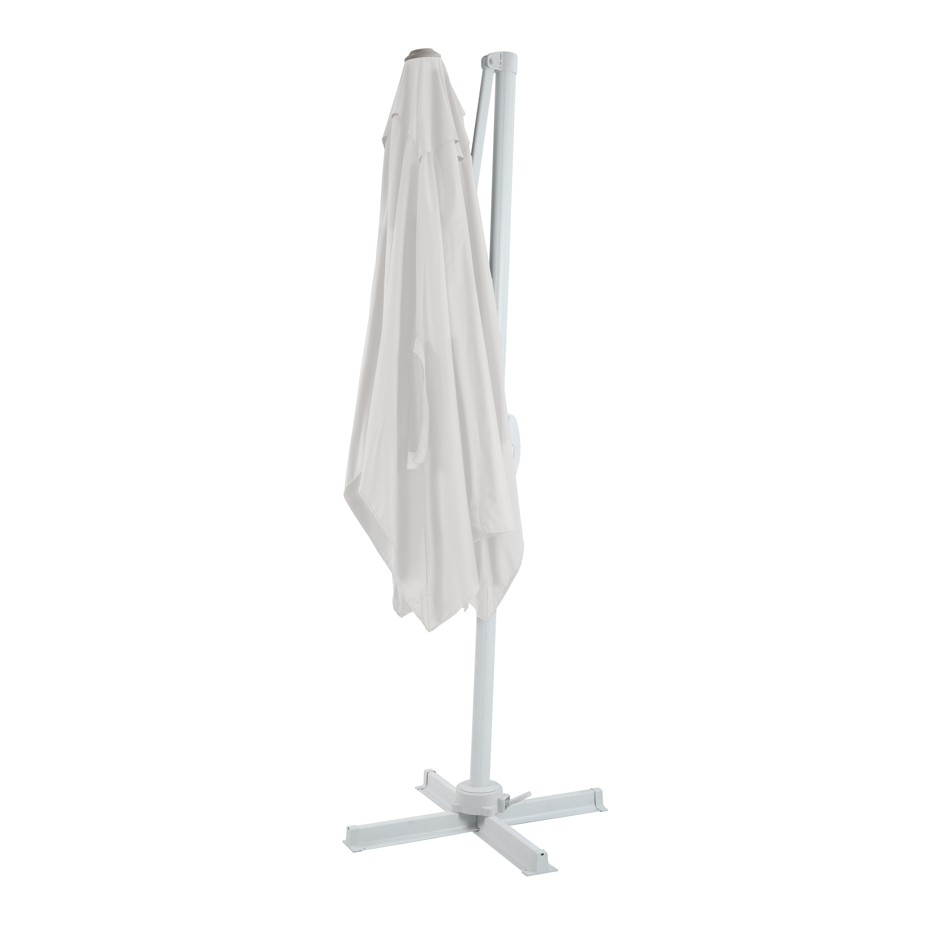 AXI Coco Cantilever Parasol 200x300cm - White/Beige