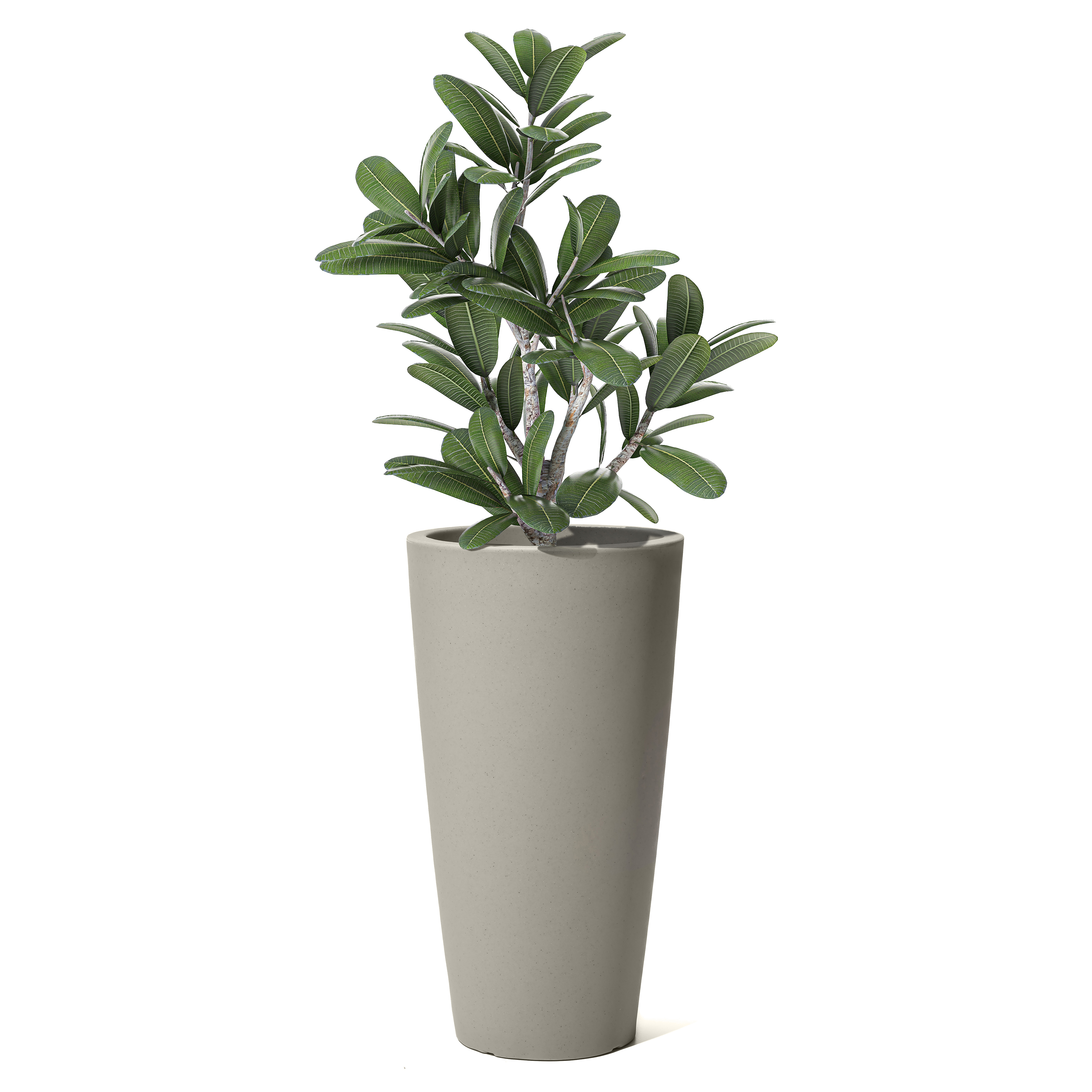 Step2 Tremont Round Flower Pot Large - Concrete Gray