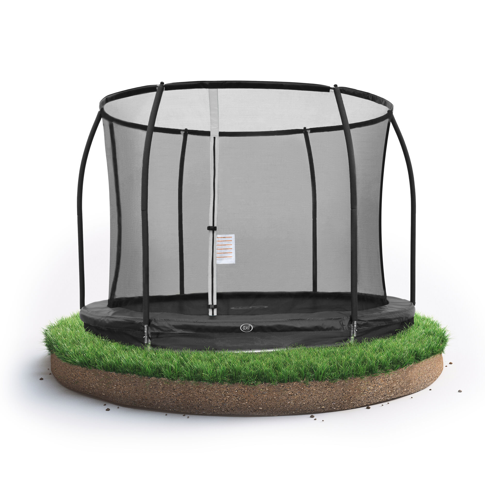 AXI Boston Trampoline 10ft - Inground & onground - Zwart