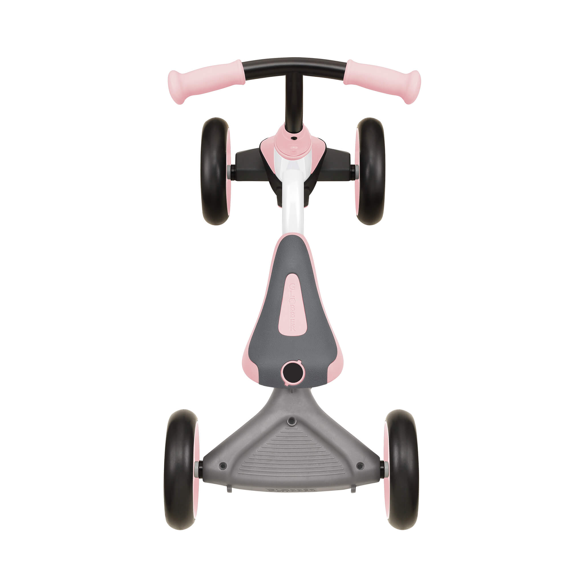 Globber Learning Bike 3-in-1 - White/Pastel Pink