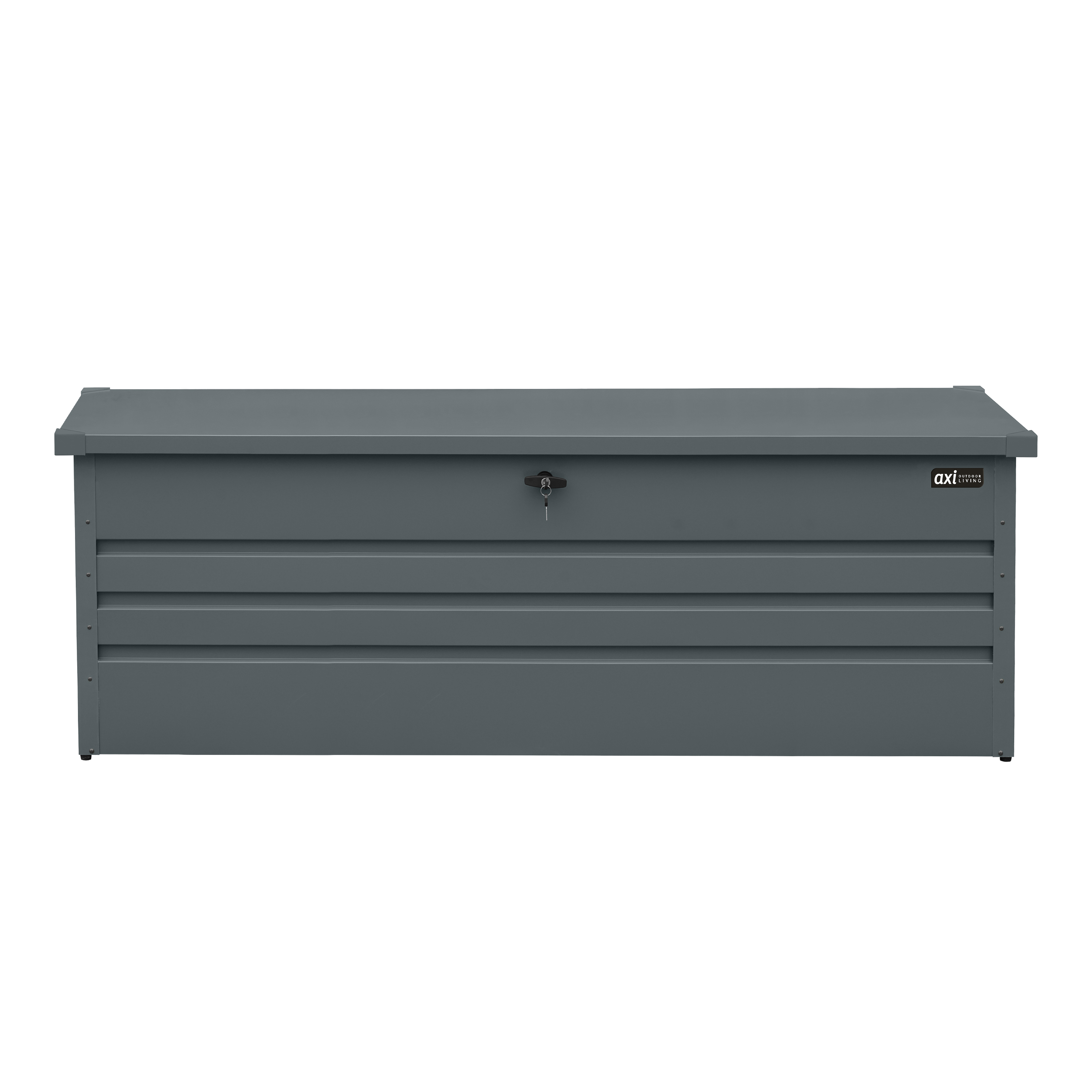 AXI Miles Metal Storage Box 1000 Anthracite - 185x82x75cm