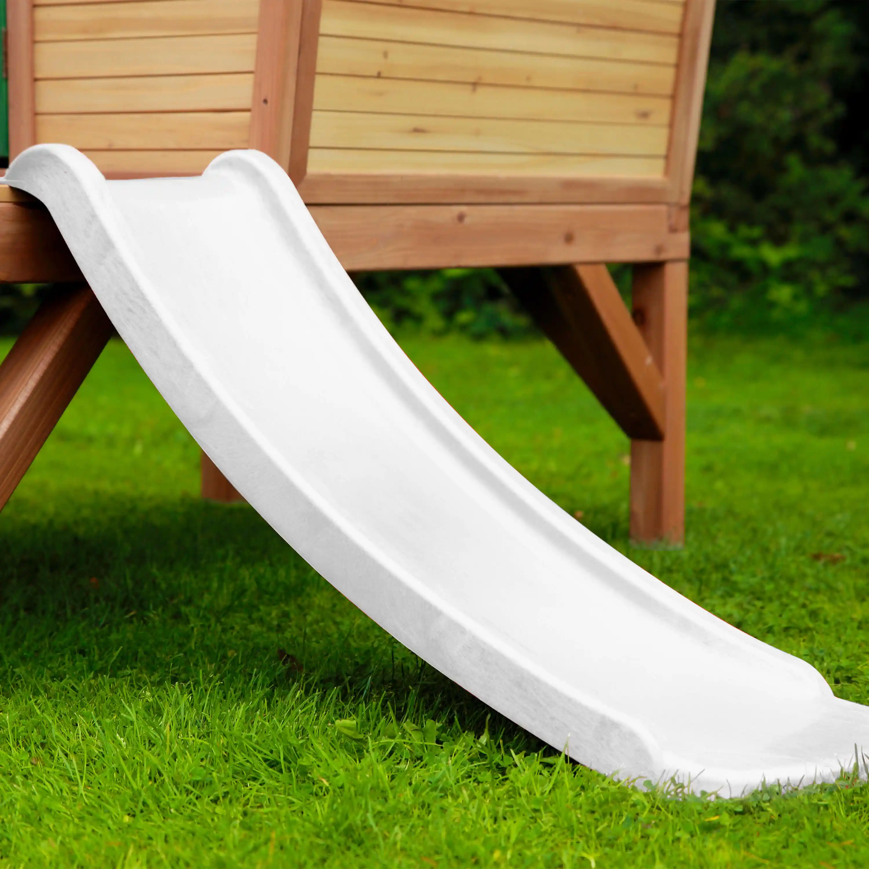 AXI Robin Playhouse Brown/Green - White Slide