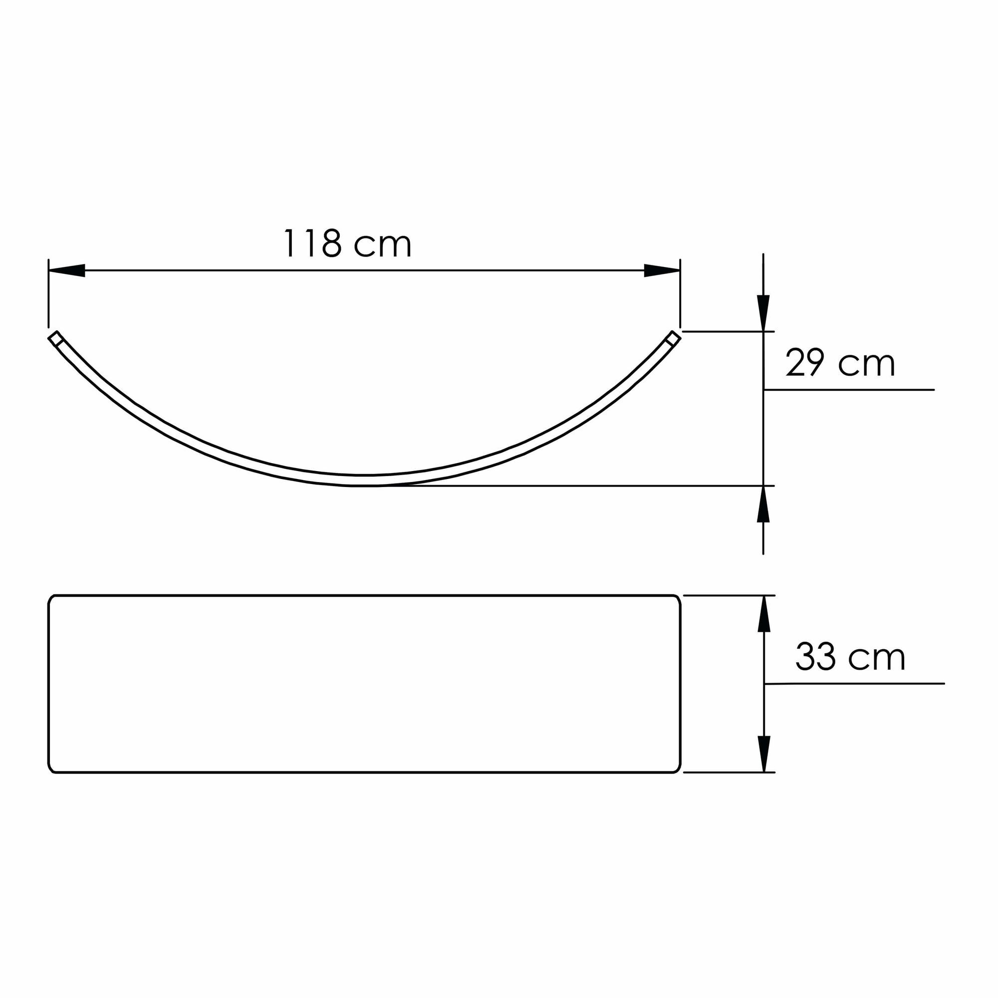 KateHaa Wooden Balance Board Extra Large