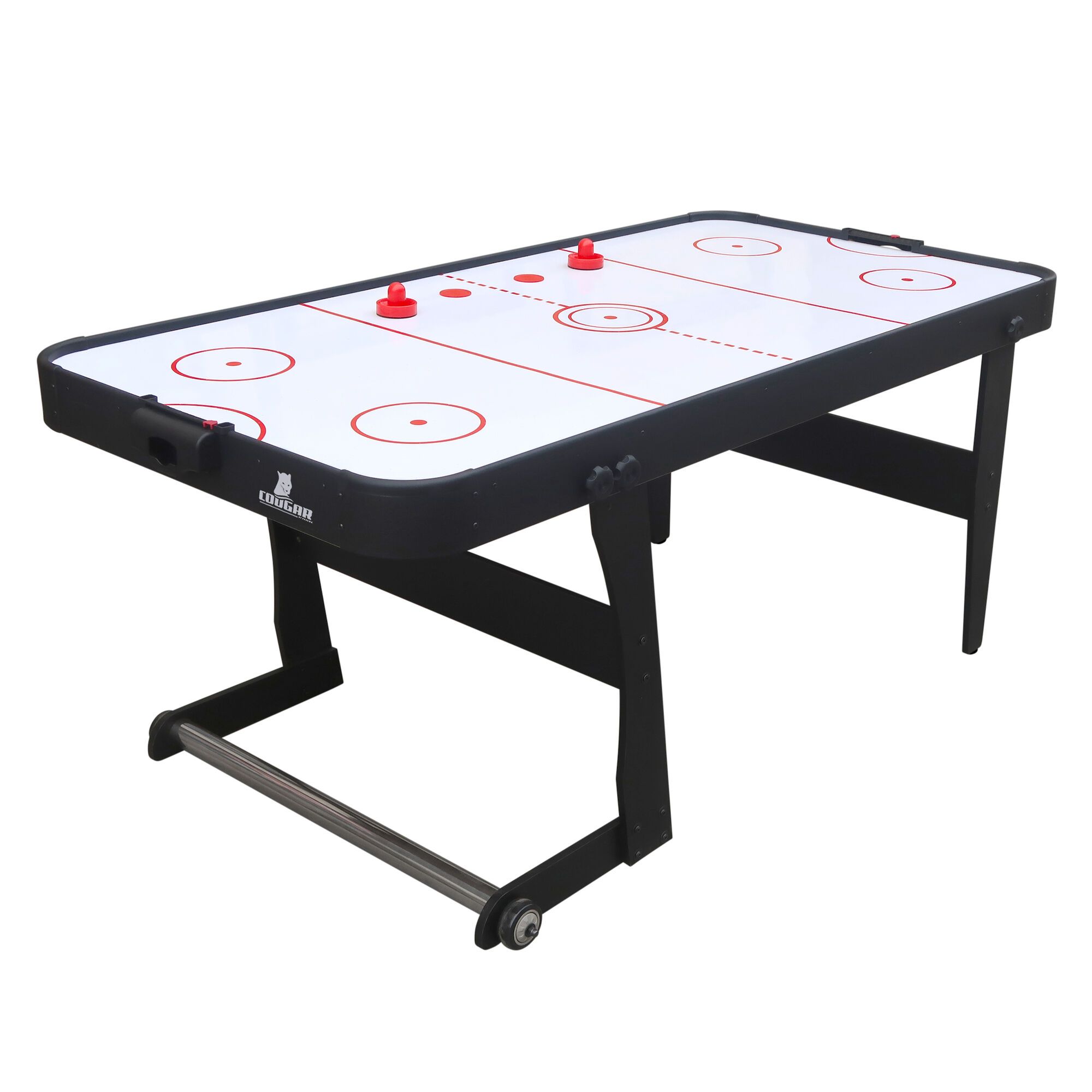 Cougar Icing XL foldable Air Hockey Table - Black