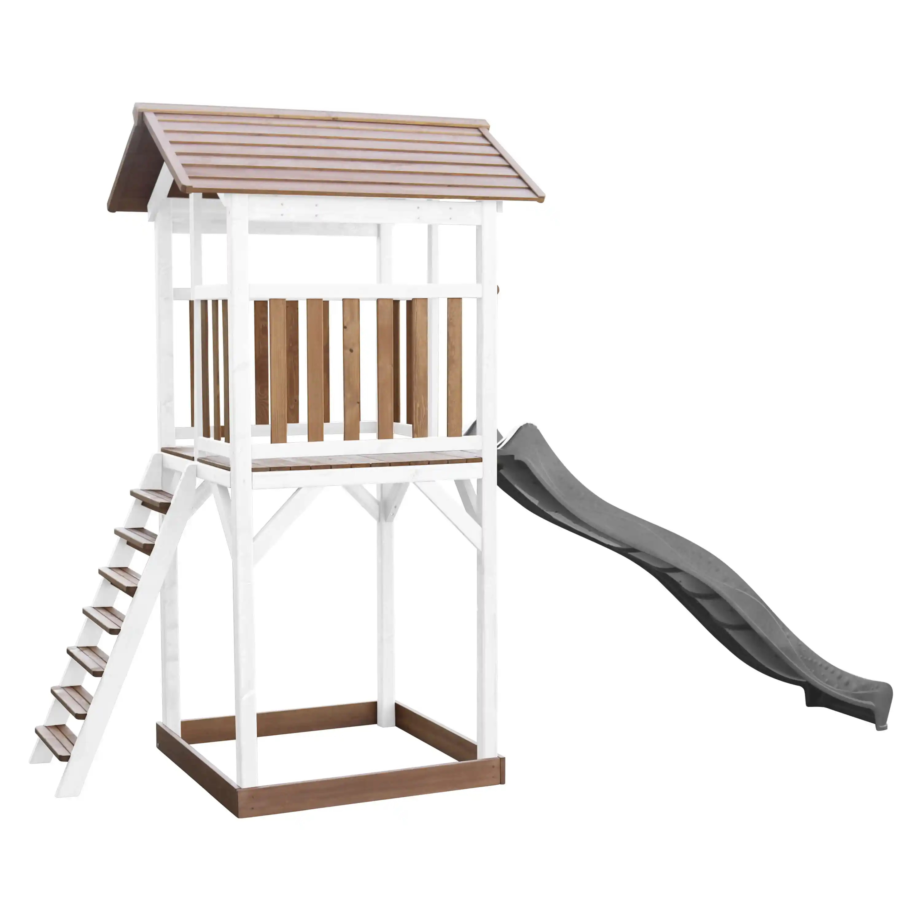 AXI Beach Tower Brown/White - Grey Slide