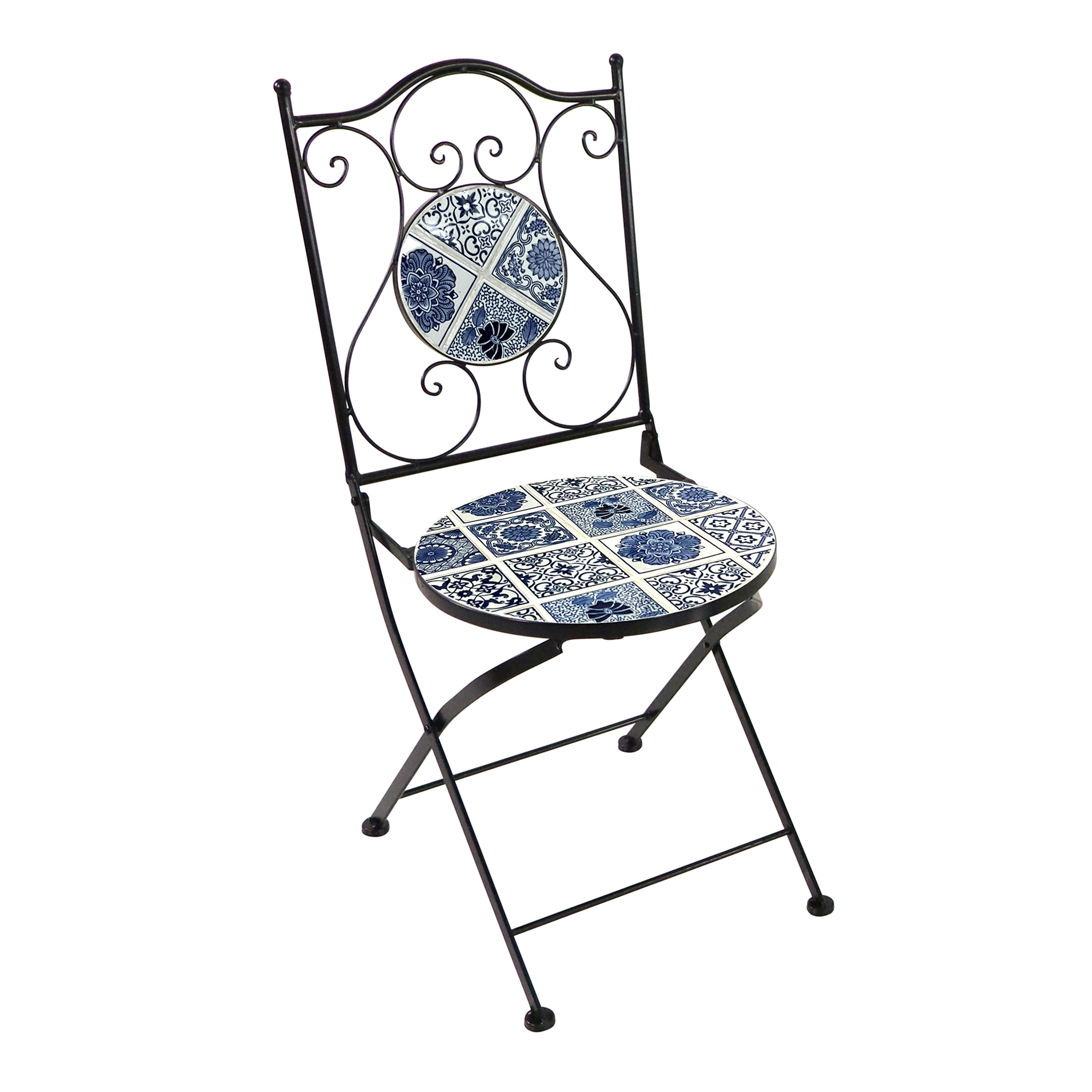 AXI Amélie Bistro Set Mosaic - Delft Blue