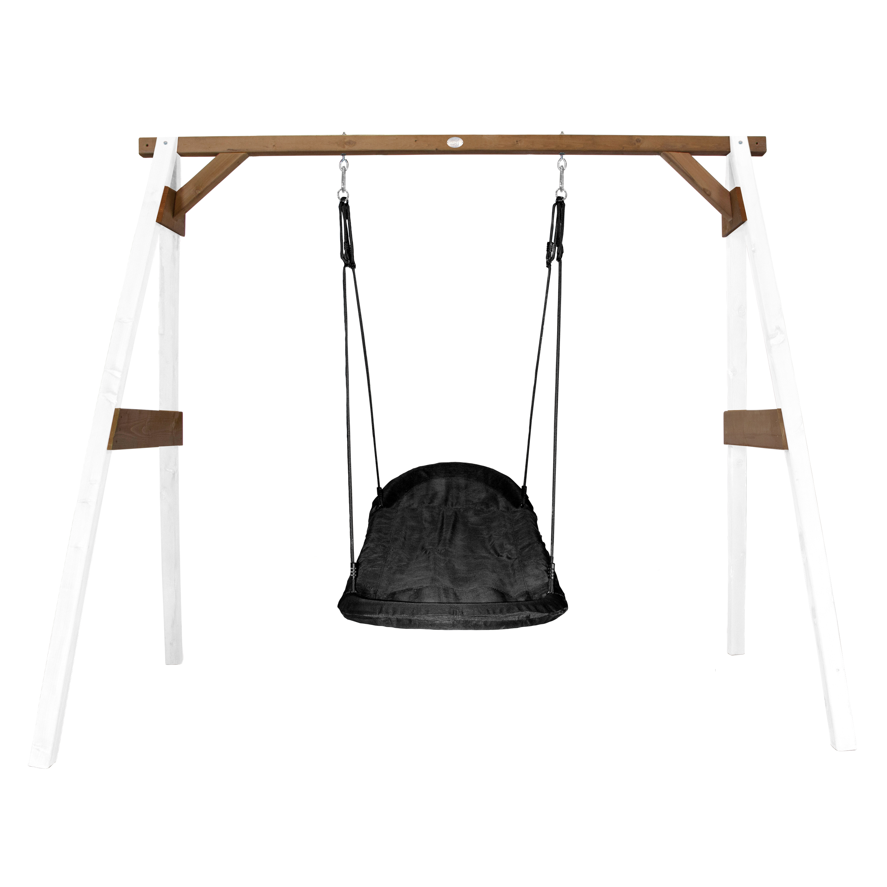 AXI Roxy Nest Swing Set - White/Brown