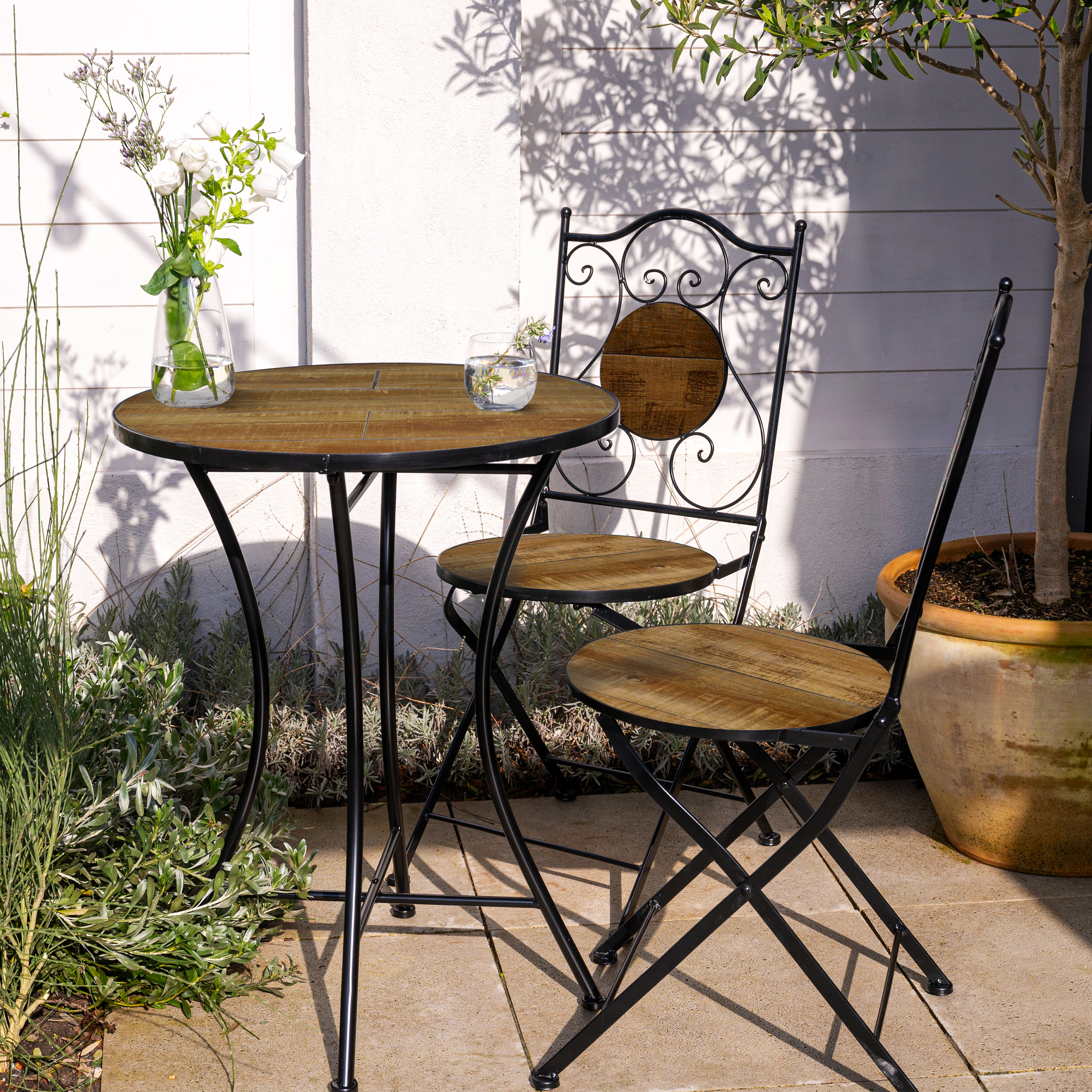 AXI Amélie Bistro Set - Barn Wood