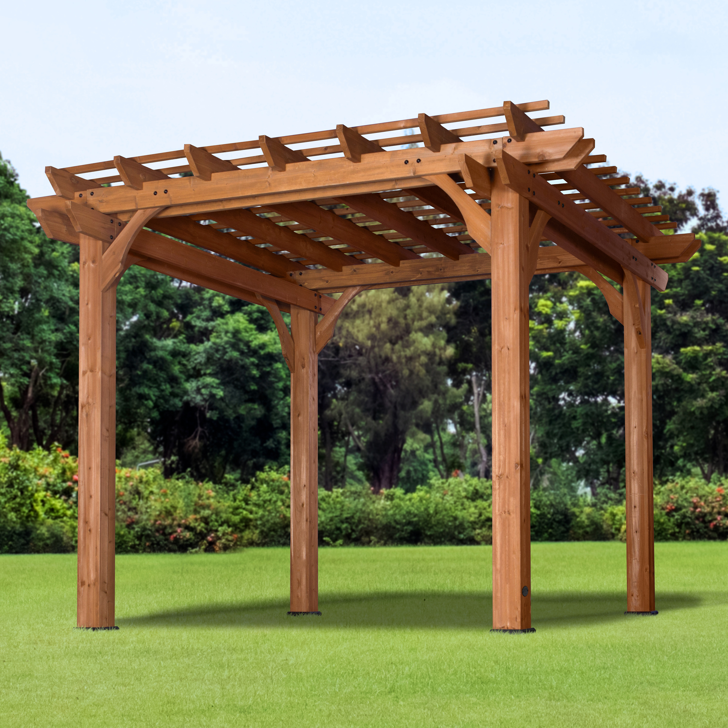 Backyard Discovery Wooden Pergola 305 x 305 cm