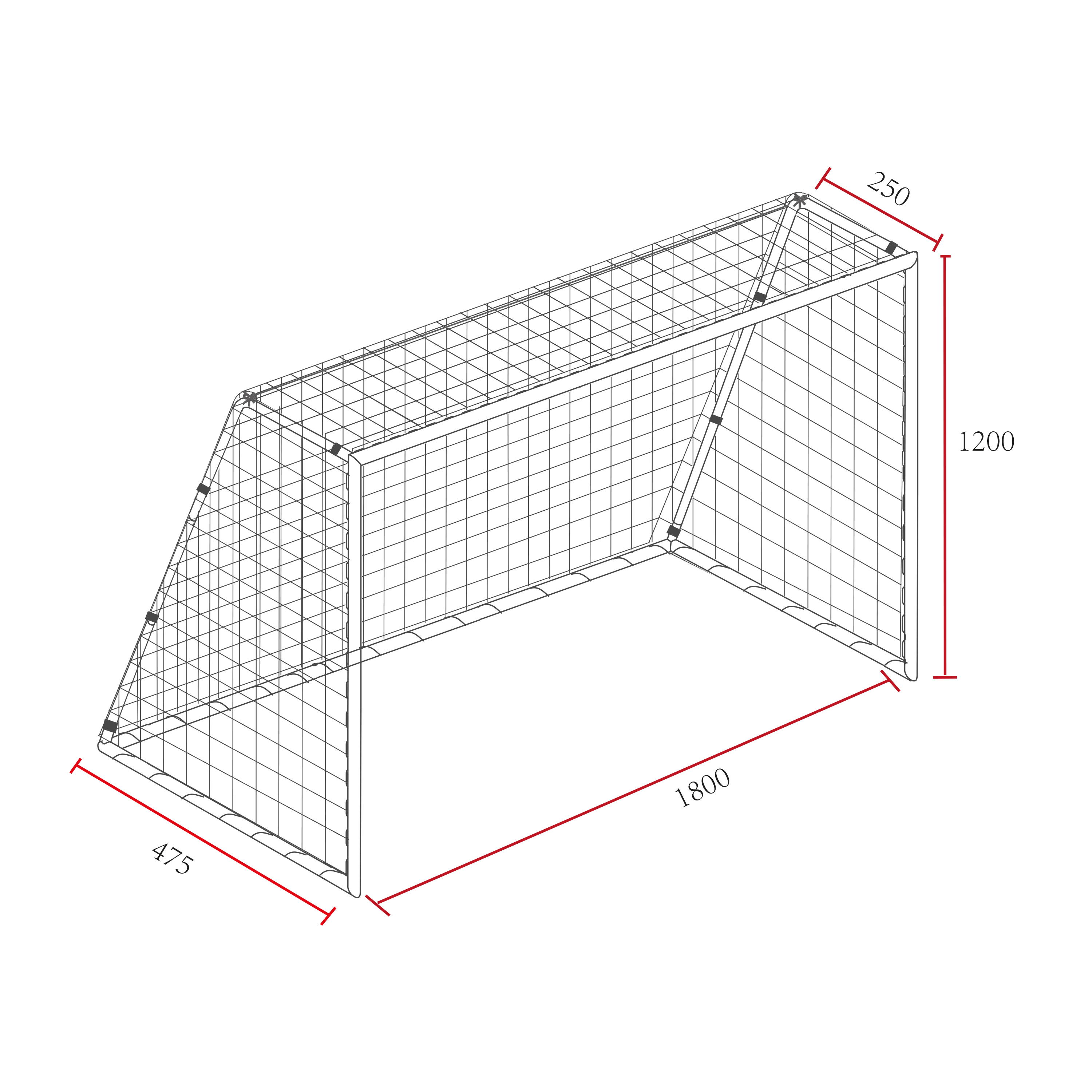 AXI Football Goal Cristiano 180 cm