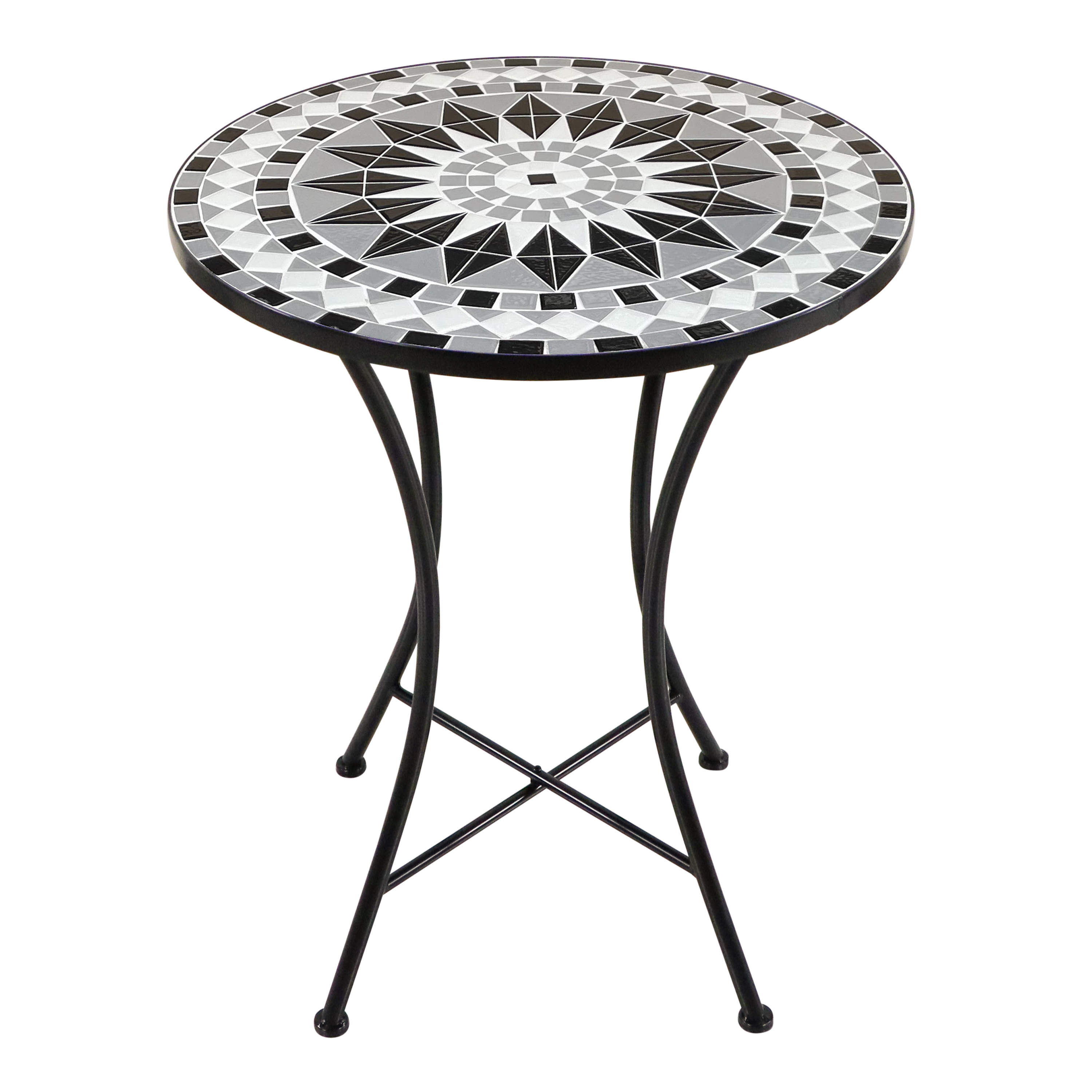 AXI Amélie Bistro Set Mosaic - Black/White