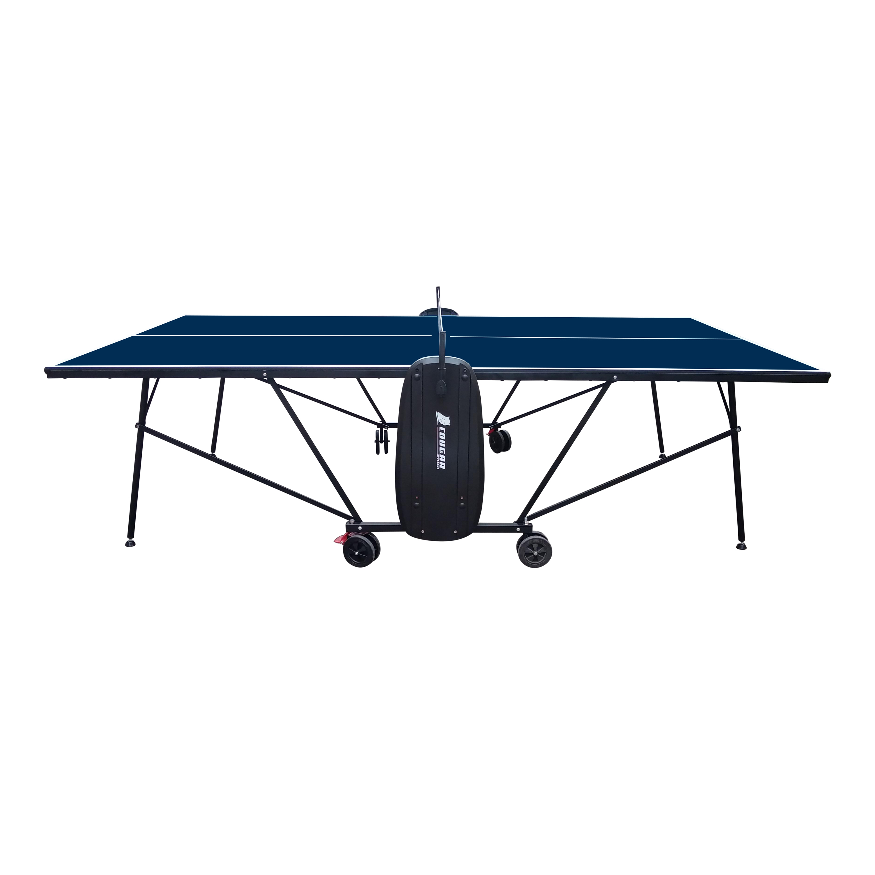 Cougar Table Tennis Table Deluxe 2800 Indoor - Blue