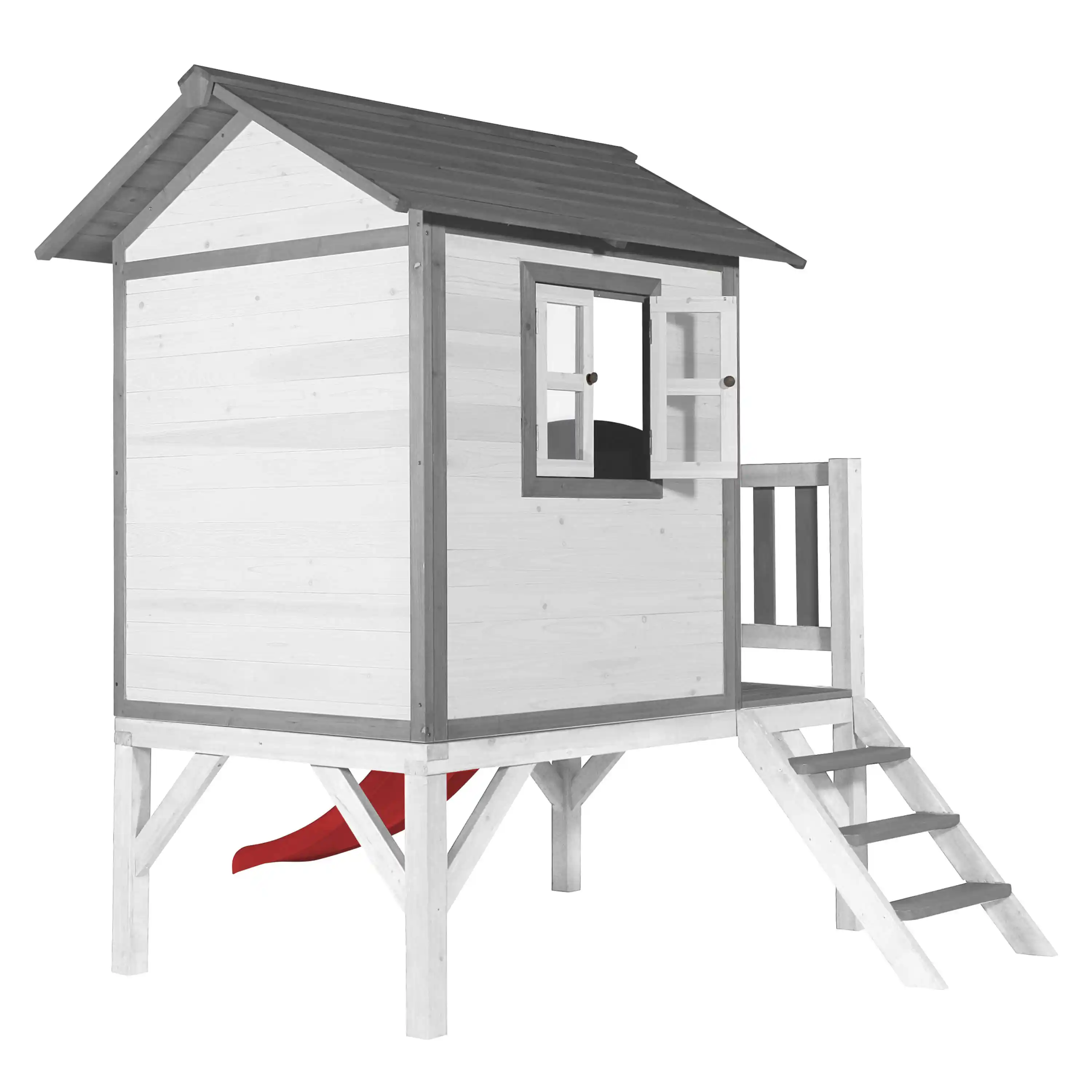 AXI Lodge XL Playhouse Classic - Red Slide