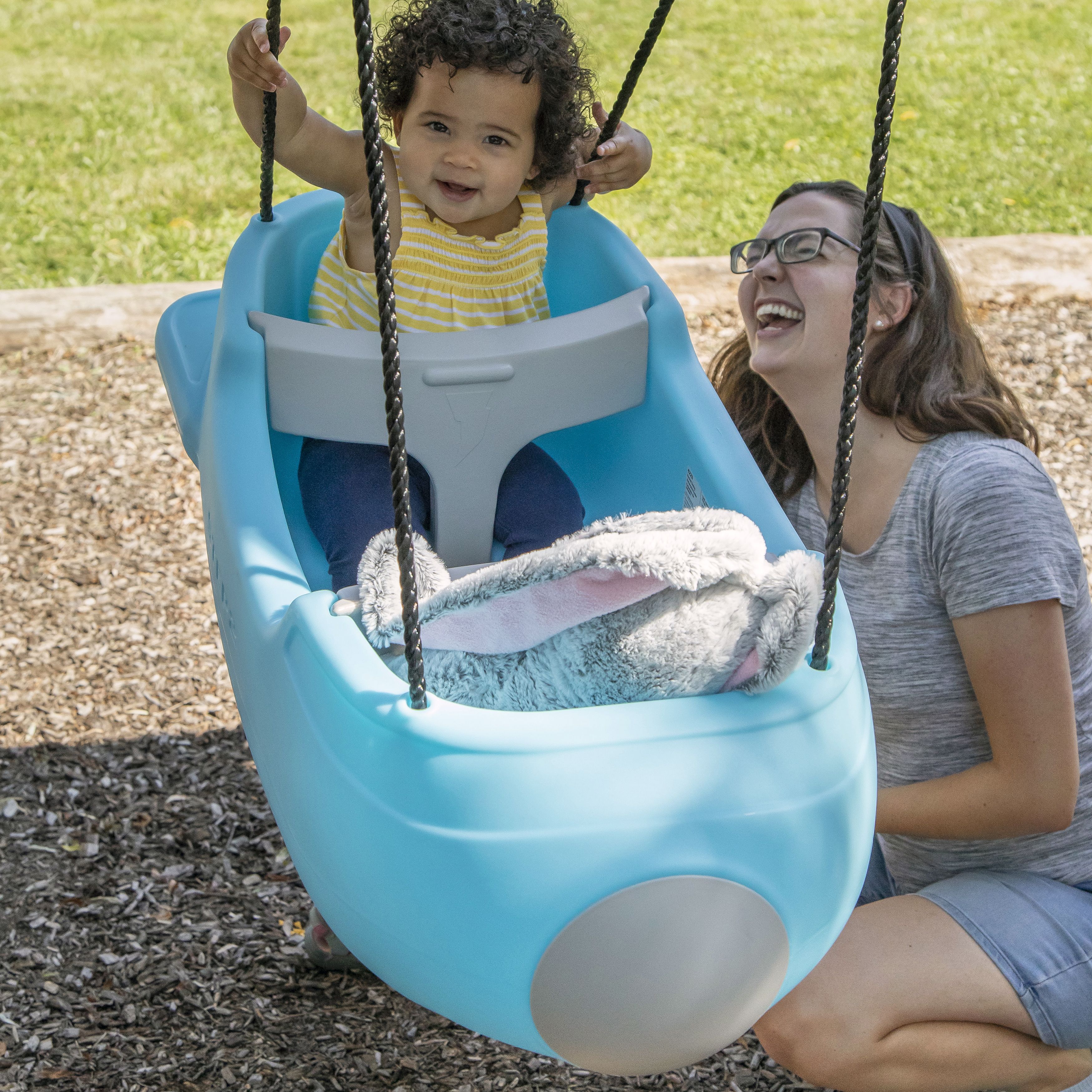 Step2 Rocket Swing for Two Blue-0733538422395 Step2 Rocket Swing for Two Blue