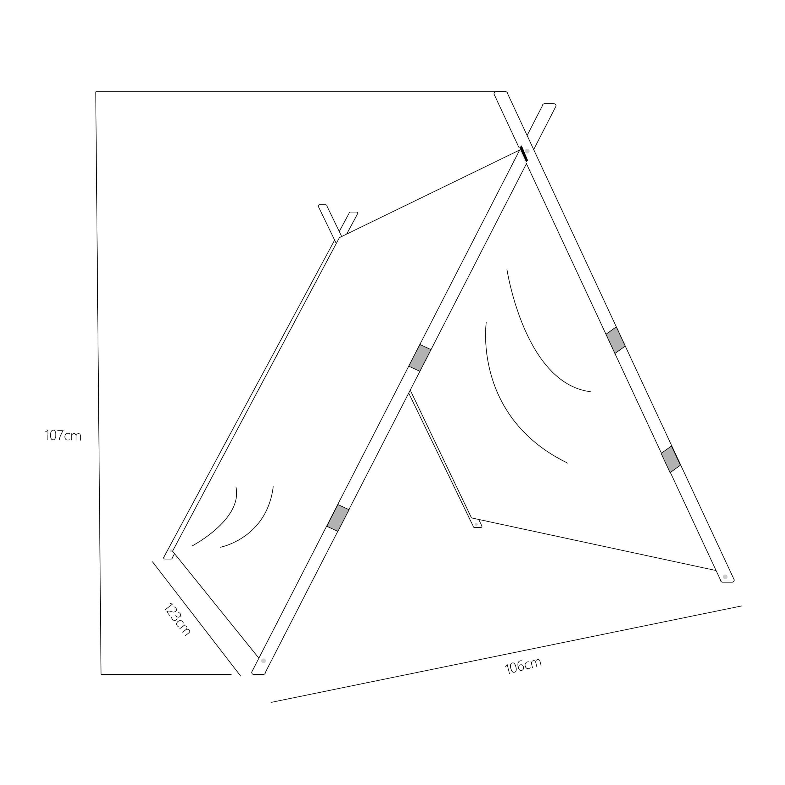 Sunny Como Play Tent - Green