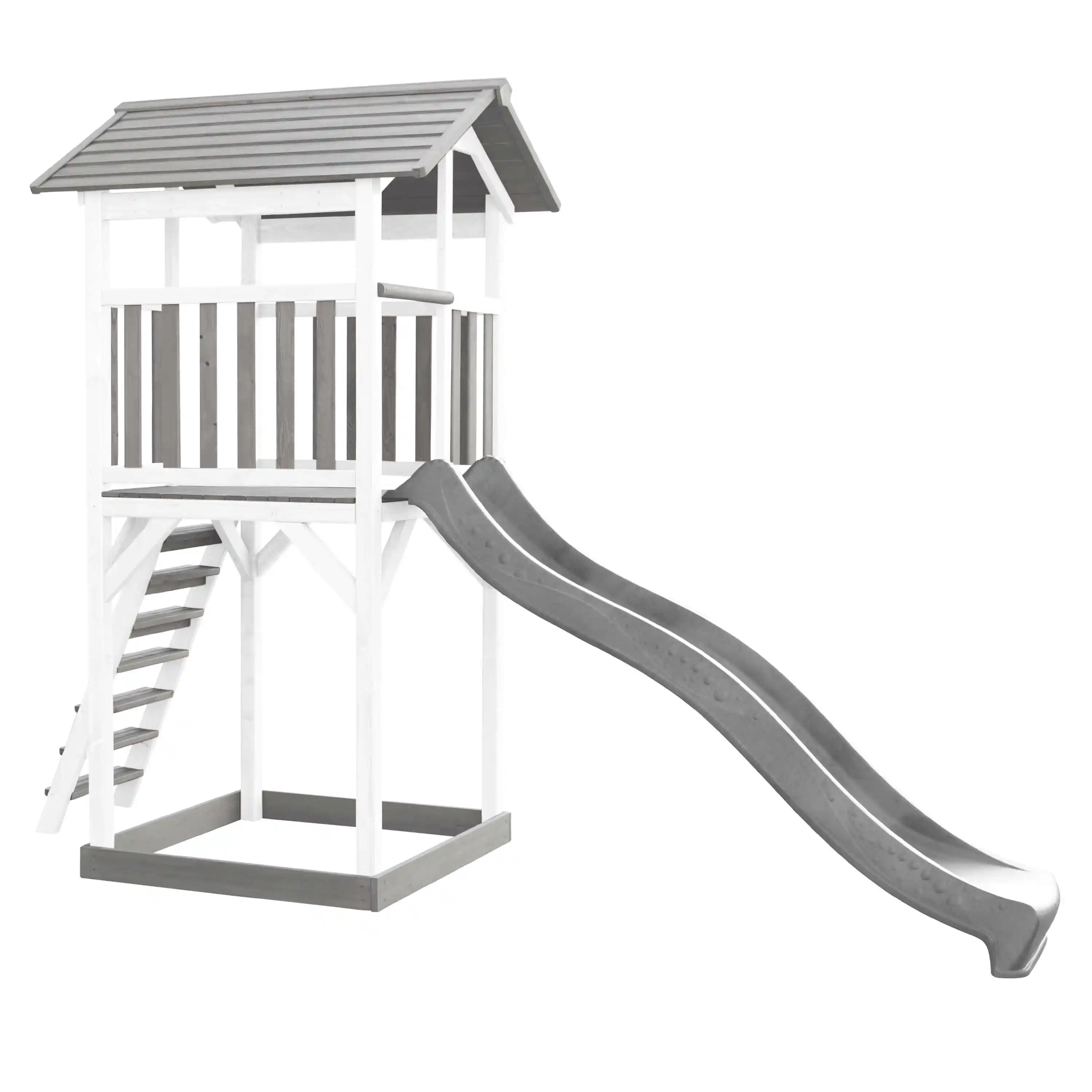 AXI Beach Tower Grey/White - Grey Slide