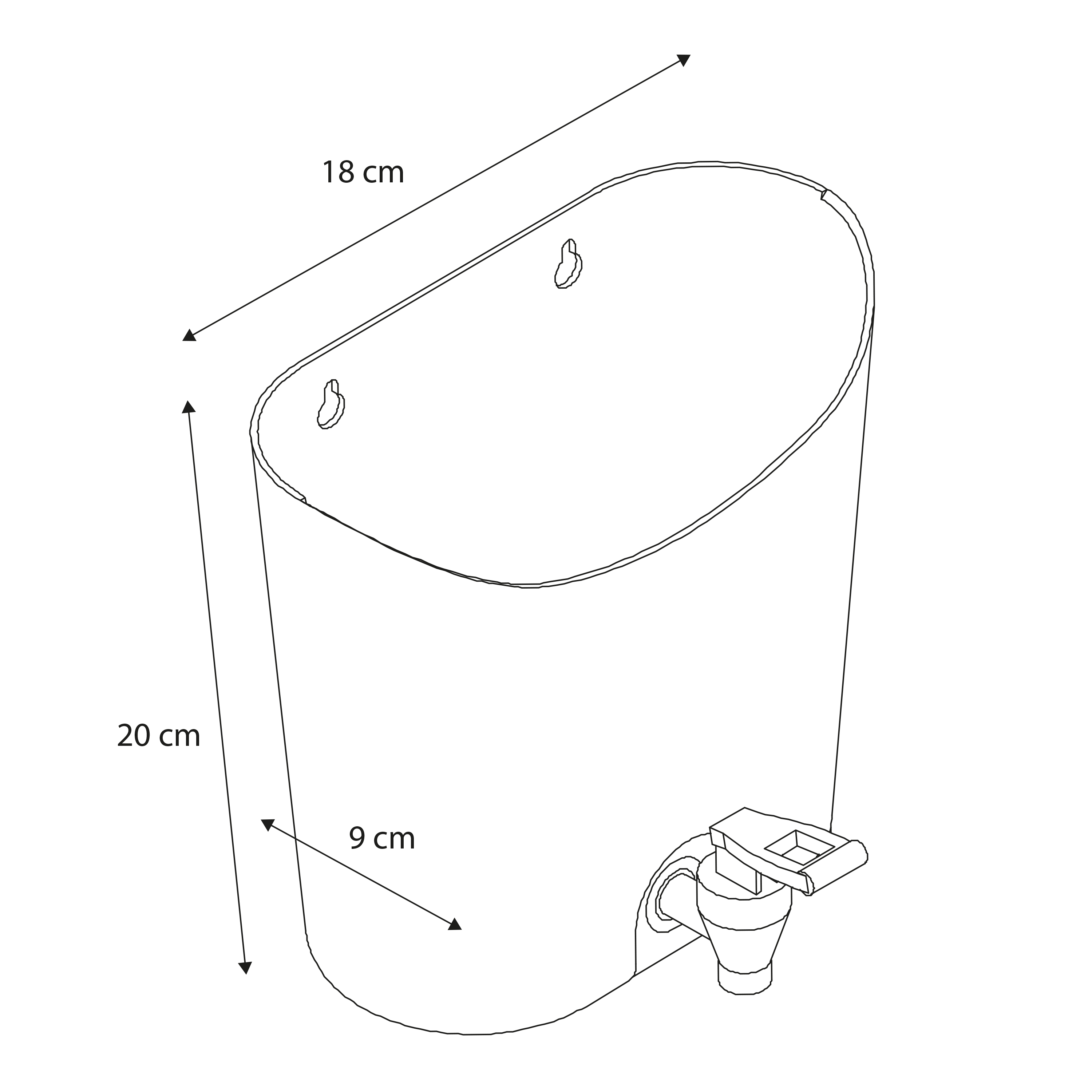 AXI Water Tank with Tap for Play Kitchen