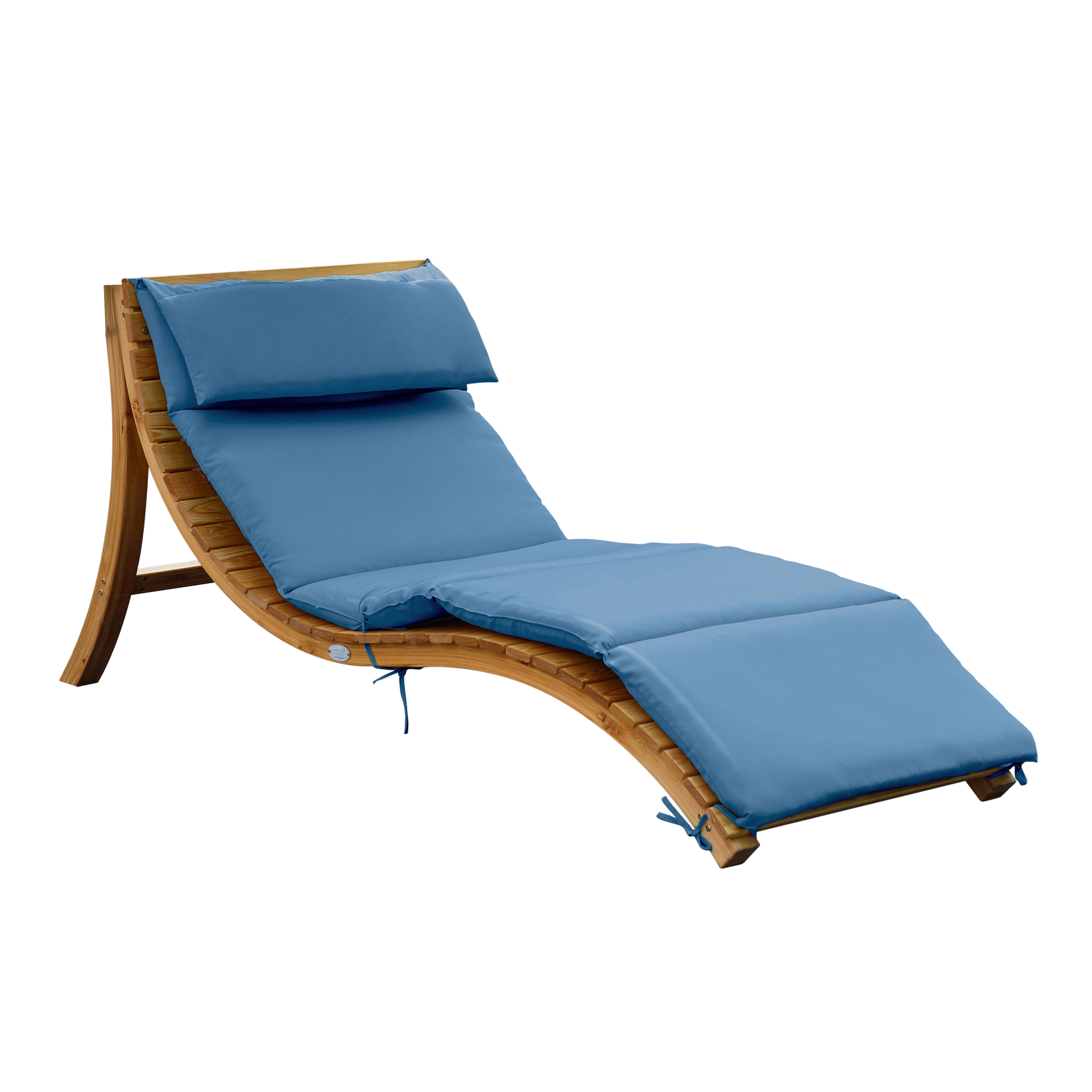 AXI Salina Lounger with Sunshade - Blue