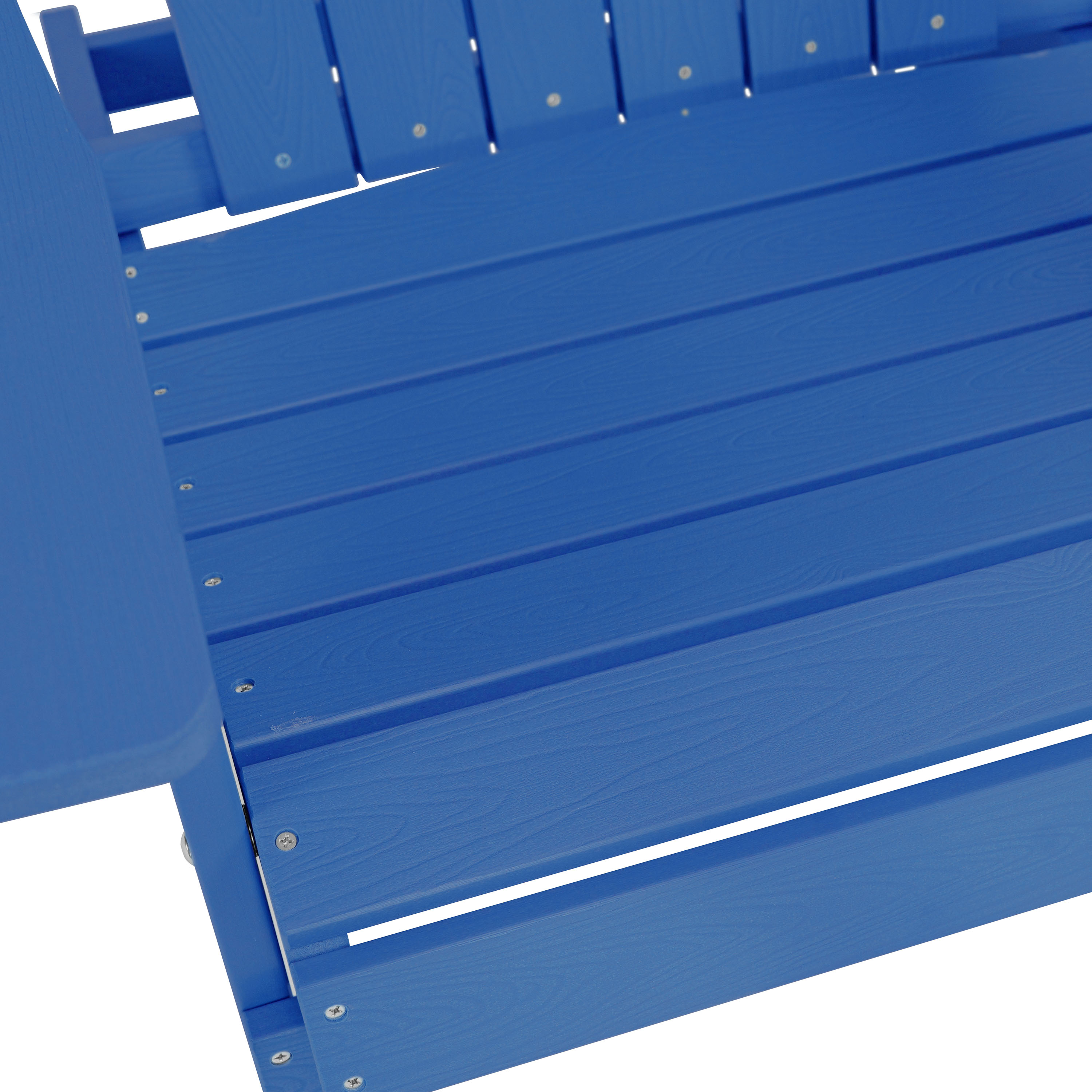 AXI Claire Folding Adirondack Chair Plastic Blue