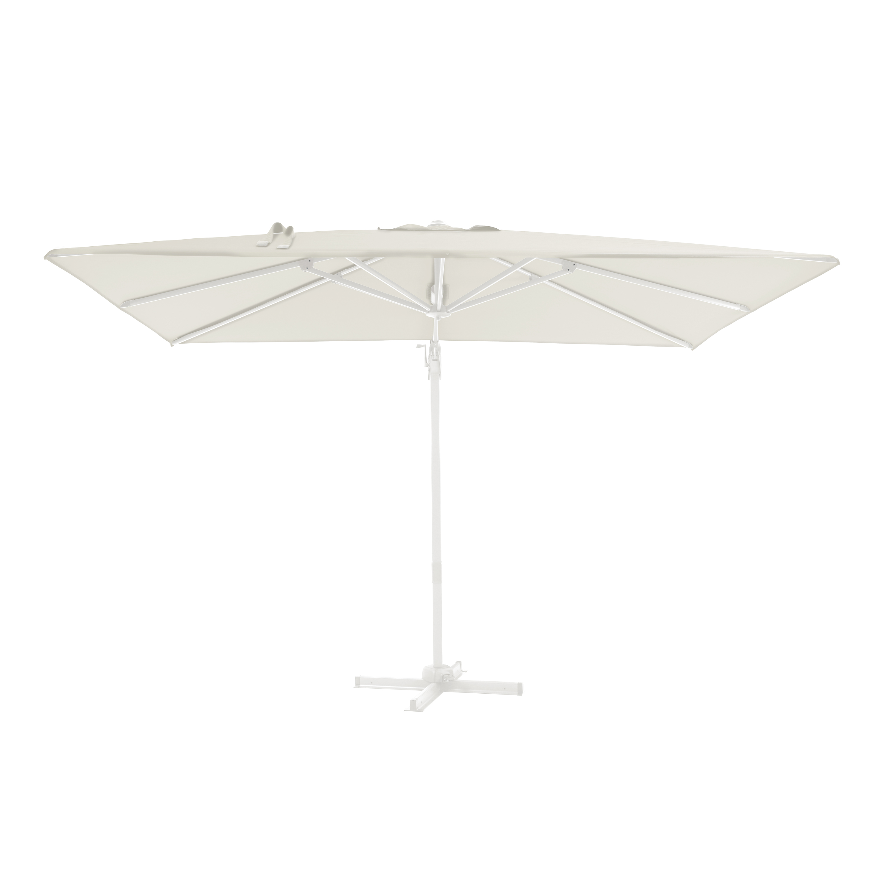 AXI Milad Premium Cantilever Parasol 200x300cm - White/Beige