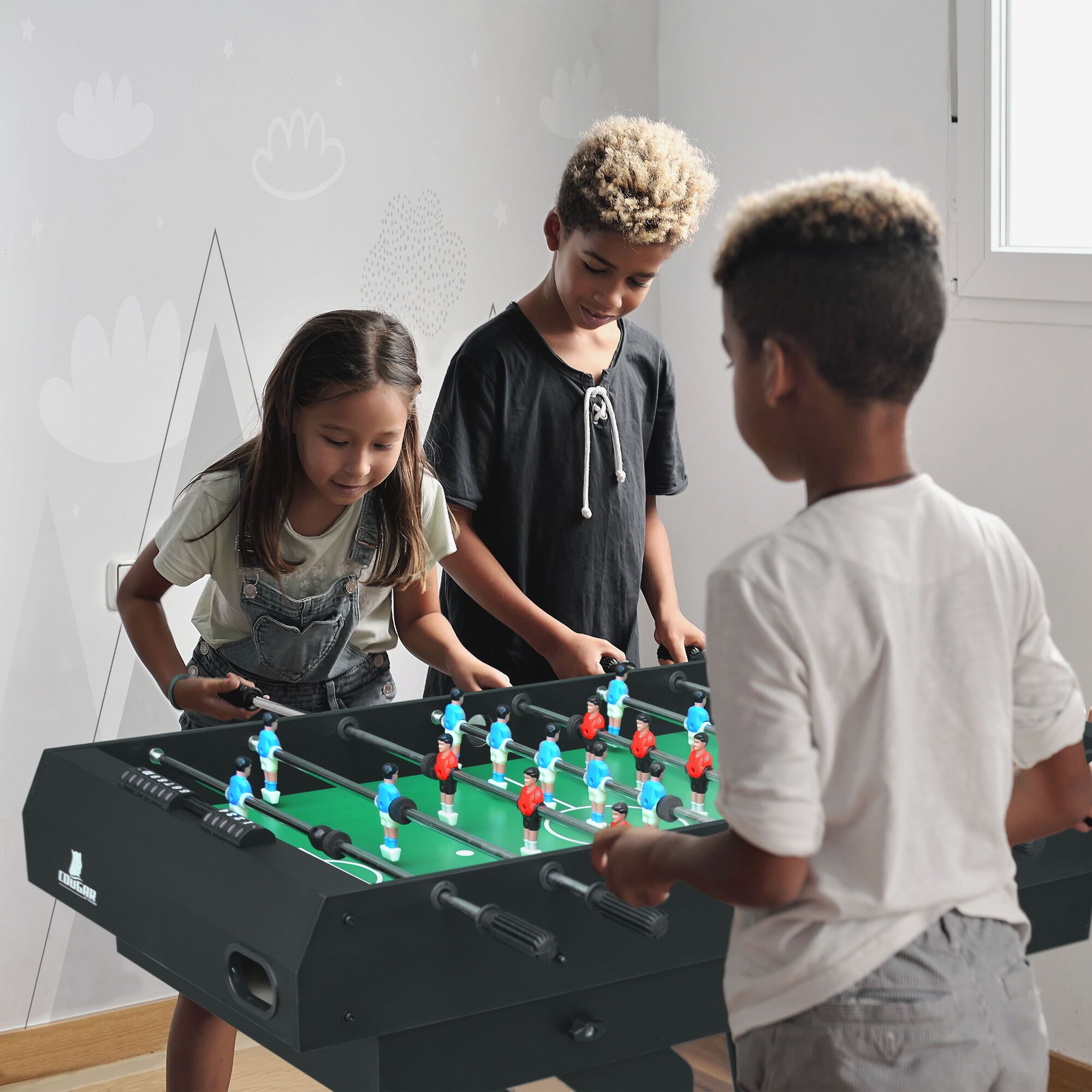 Cougar All-in-One 16-in-1 Multi Game Table - Black