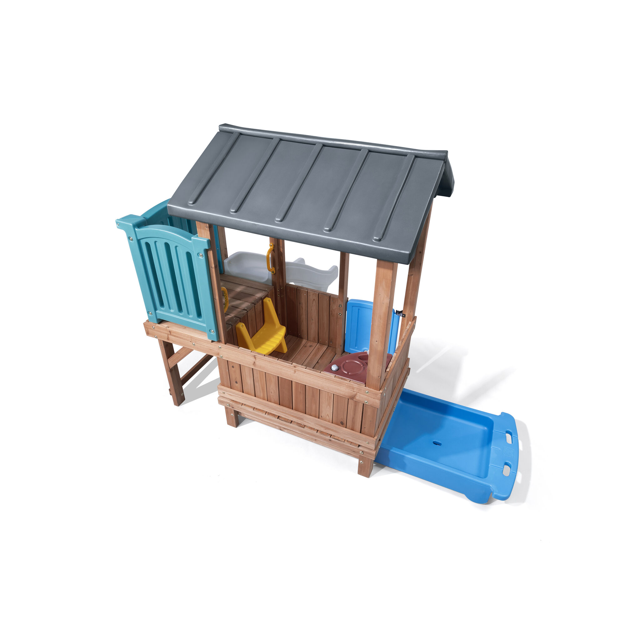 Step2 Playhouse Woodland Adventure Playhouse & Slide