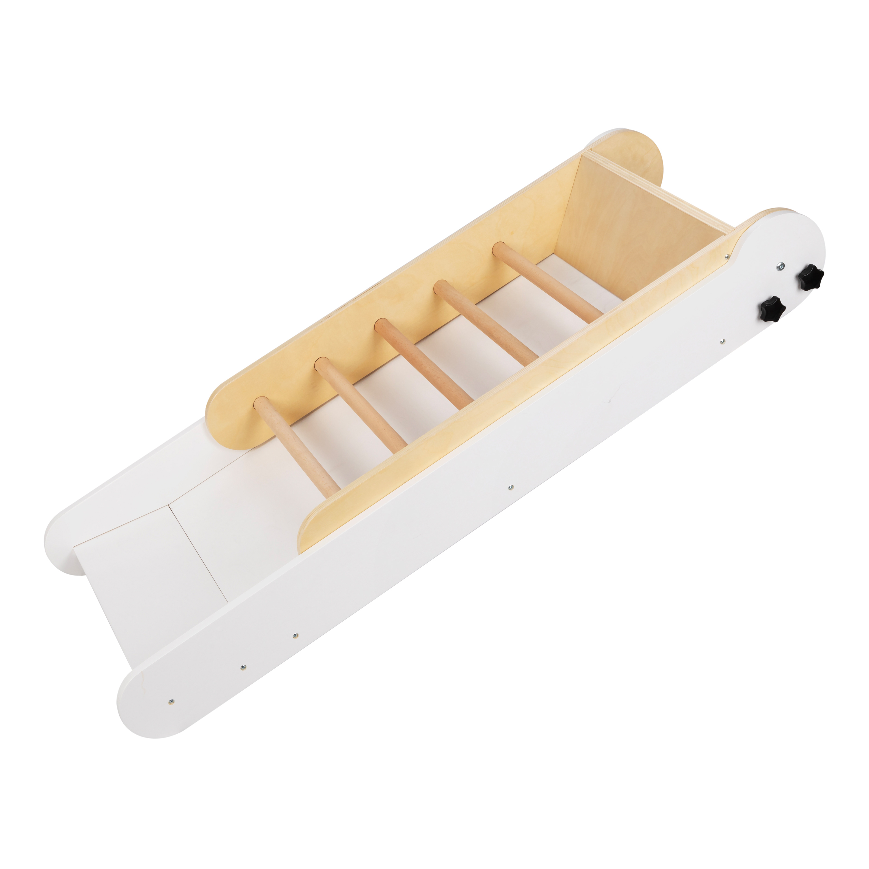 Sunny Bobbie Wooden Folding Slide - Natural/white