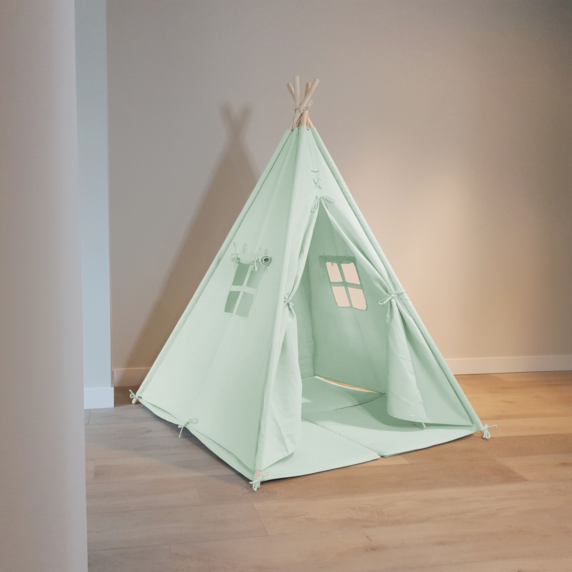 Sunny Alba Teepee Tent - Pastel Green