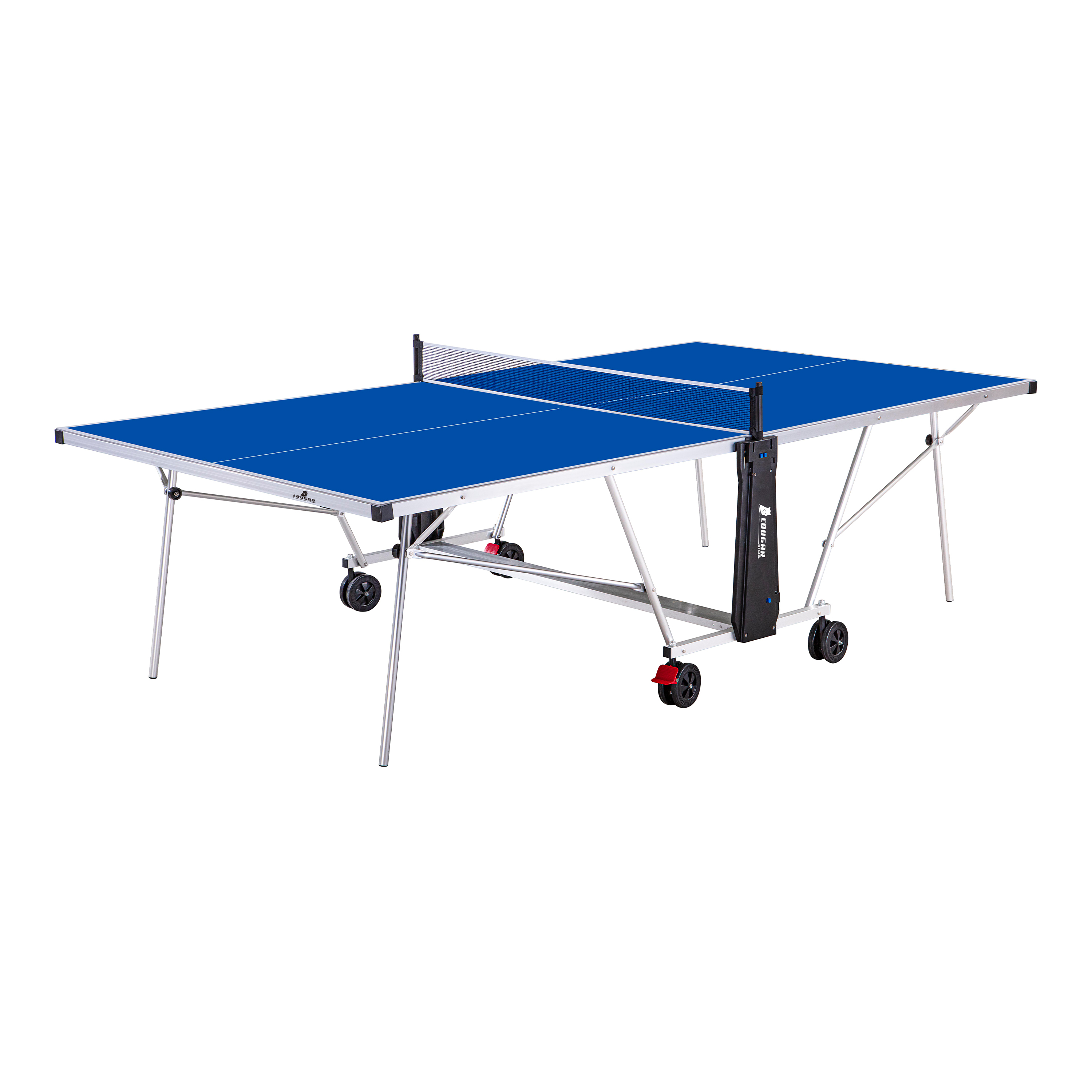 Cougar Table Tennis Table Deluxe 2800 Outdoor - Blue