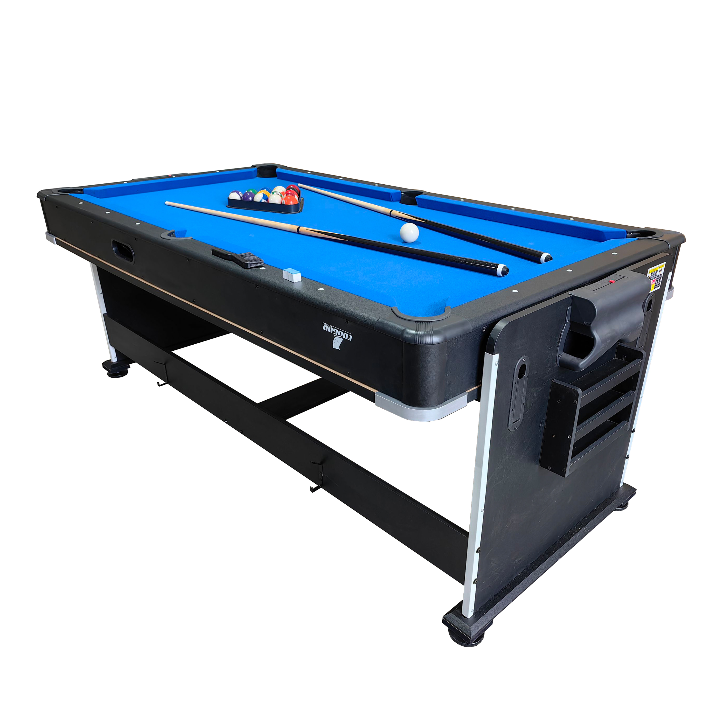 Cougar 4-in-1 Multi Game Table Black