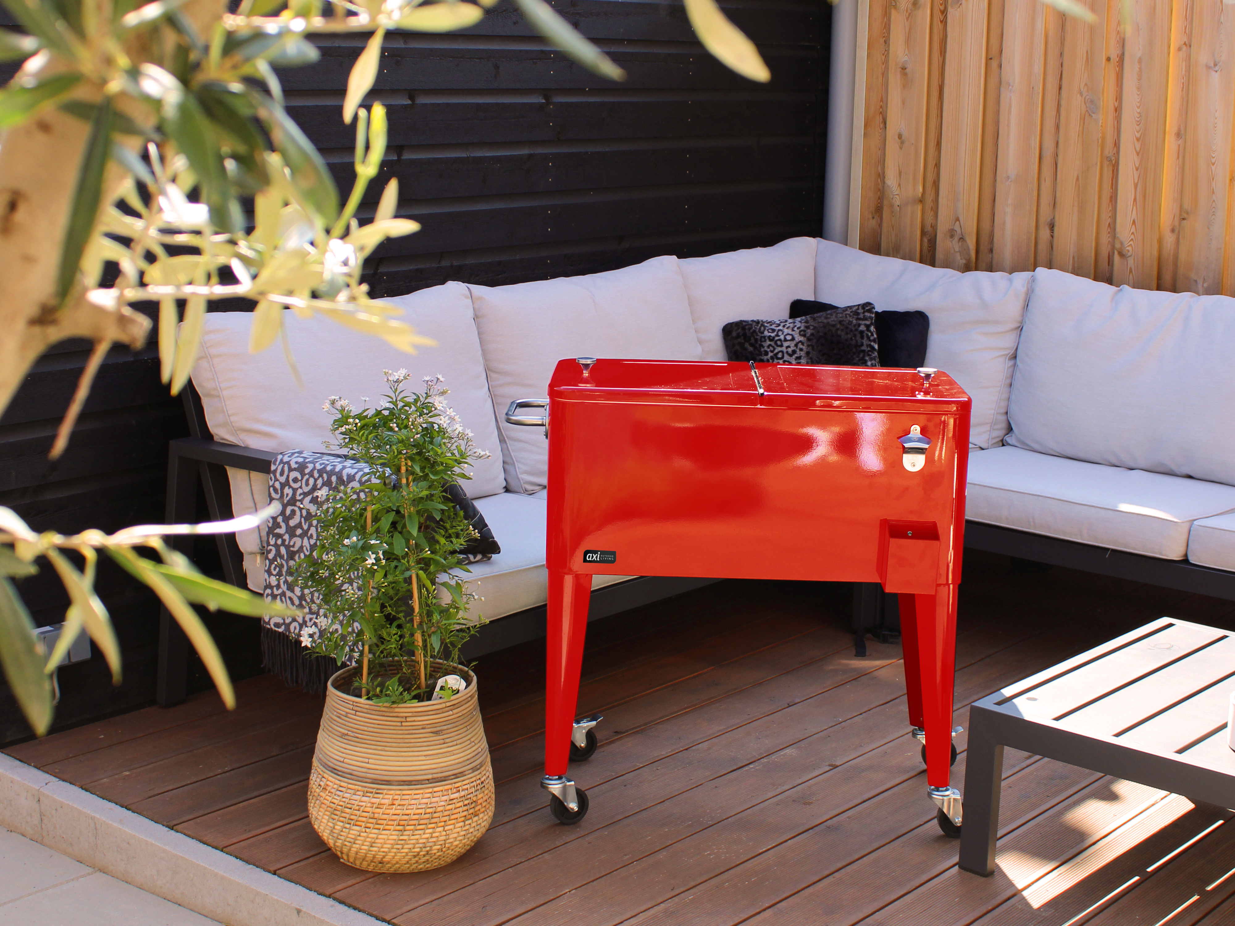 AXI Retro Cooler - Red