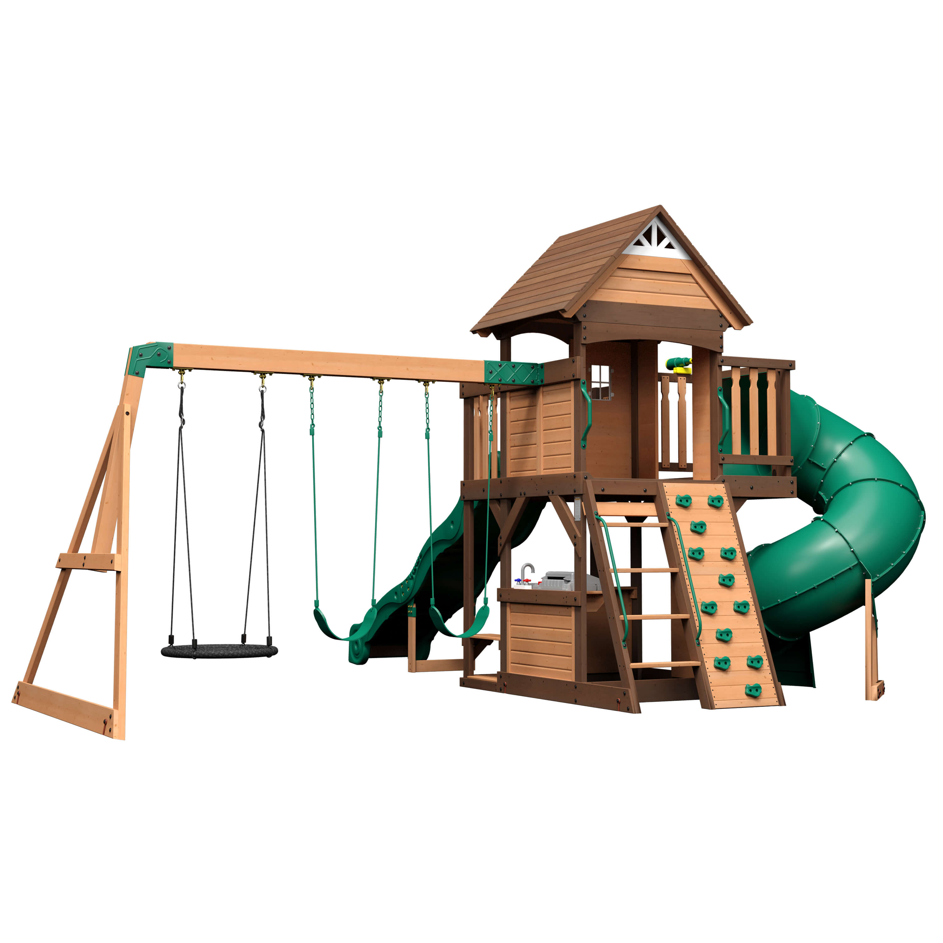 Backyard Discovery Cedar Cove Climbing Frame