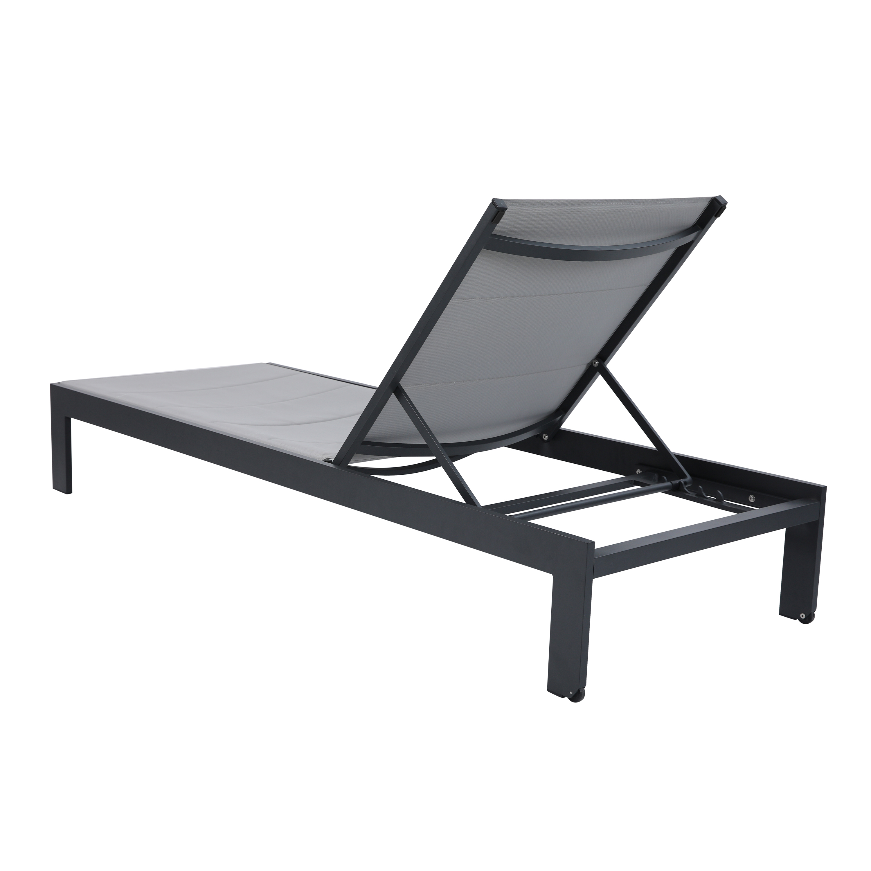 AXI Elio Sunbed - Anthracite/Grey