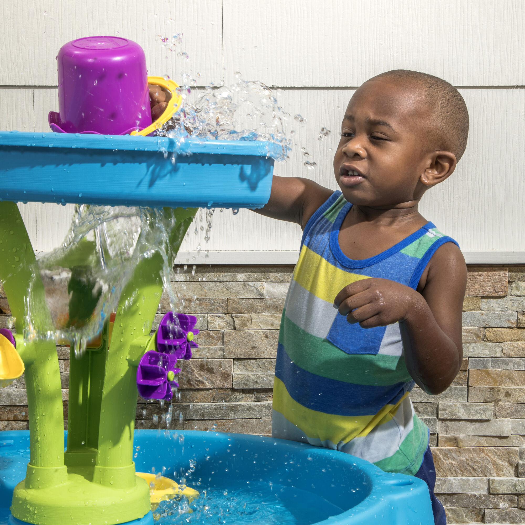 Step2 Summer Showers Splash Tower Water Table