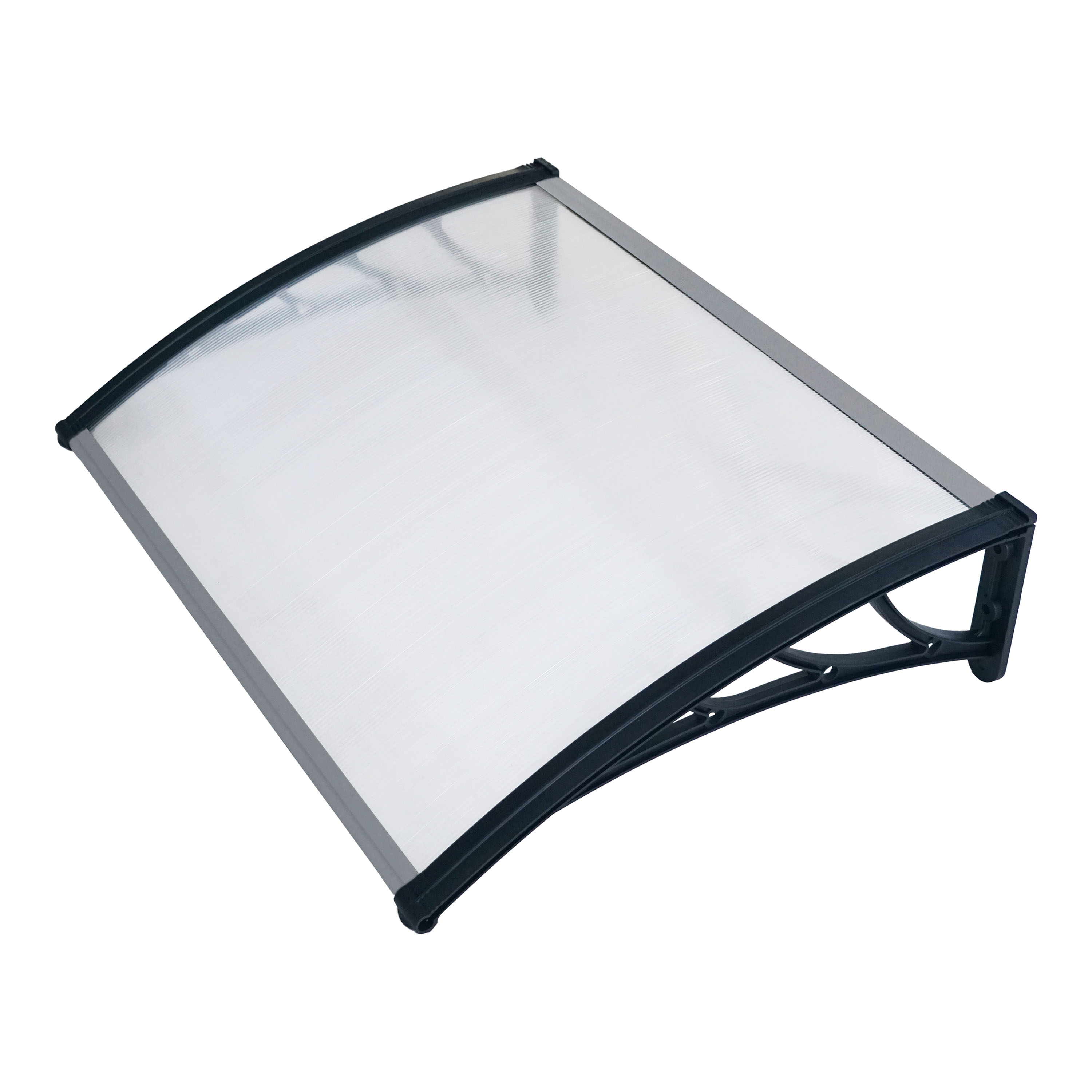 AXI Lux Door and Veranda Canopy 128x75x24 cm Black