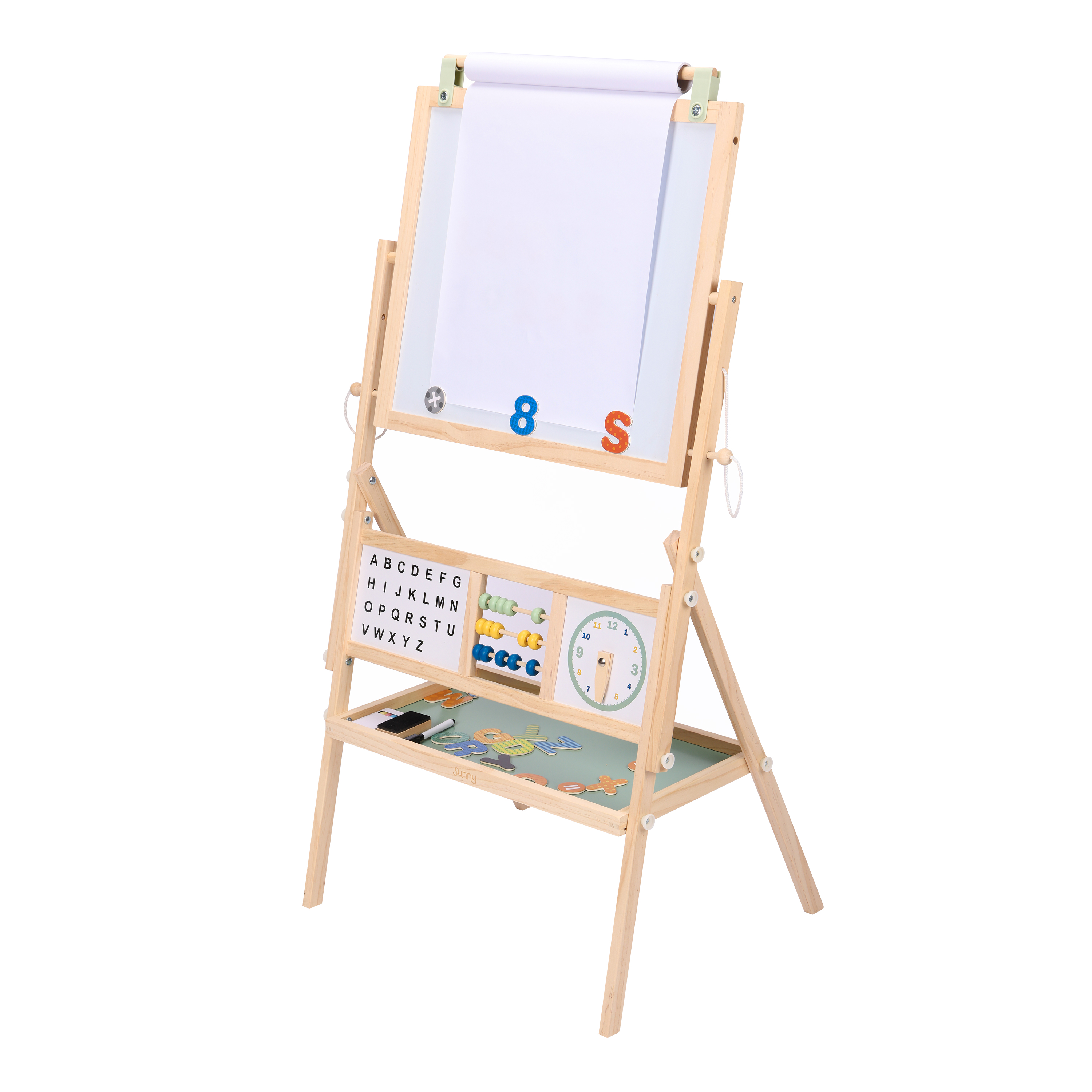Sunny Nola Activity Easel - Natural Brown