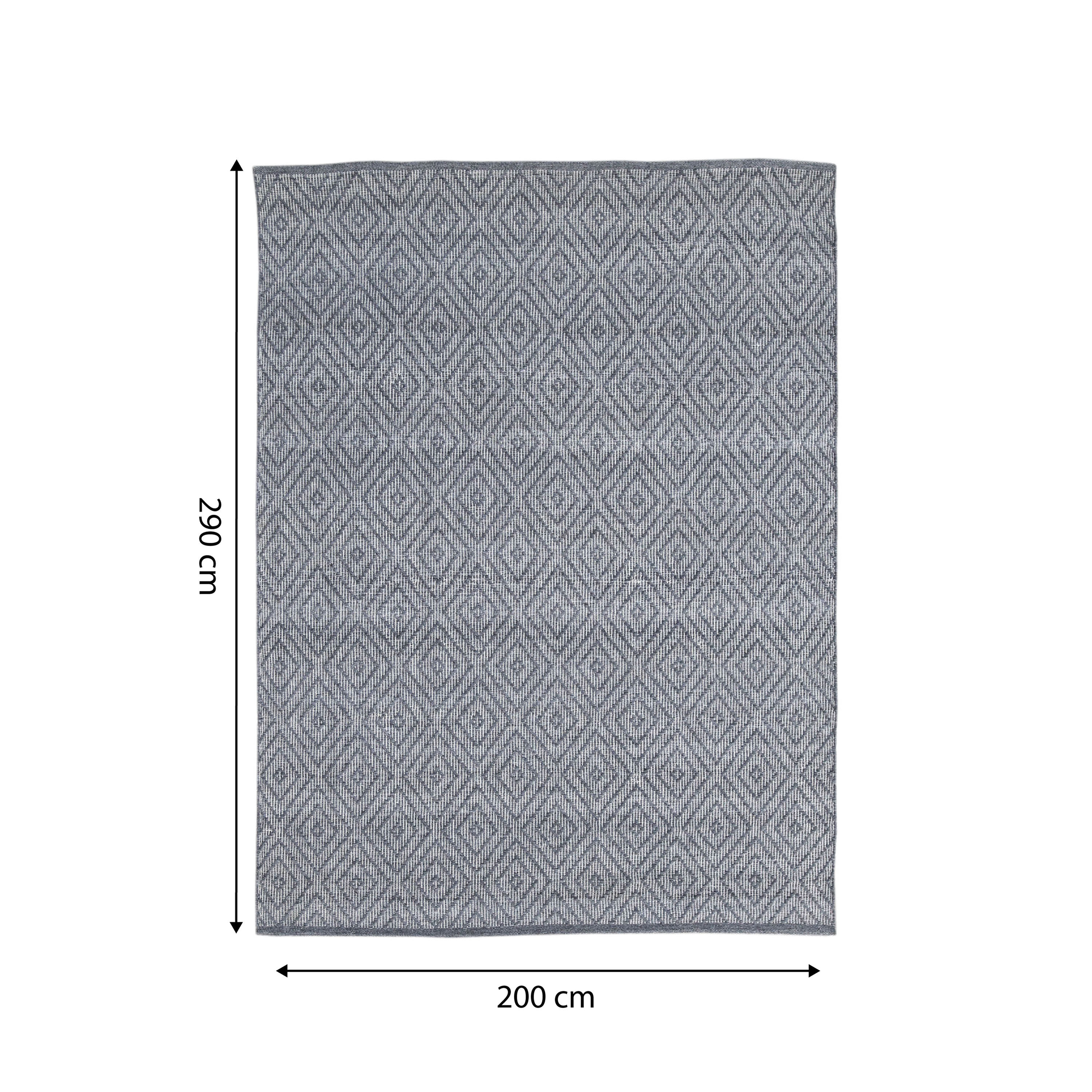 AXI Bali Outdoor Rug – 200 x 290 cm - Grey