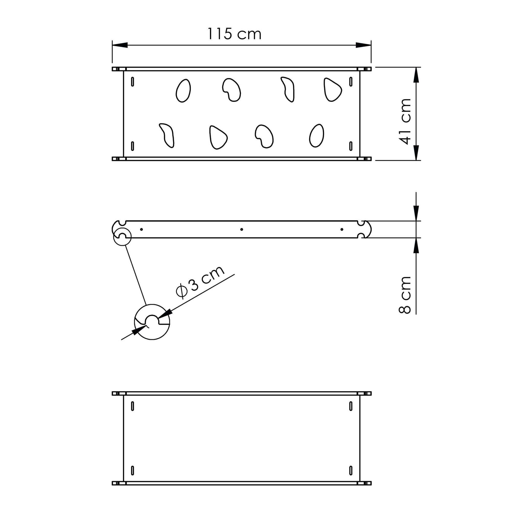 Wooden Climbing Wall Natural