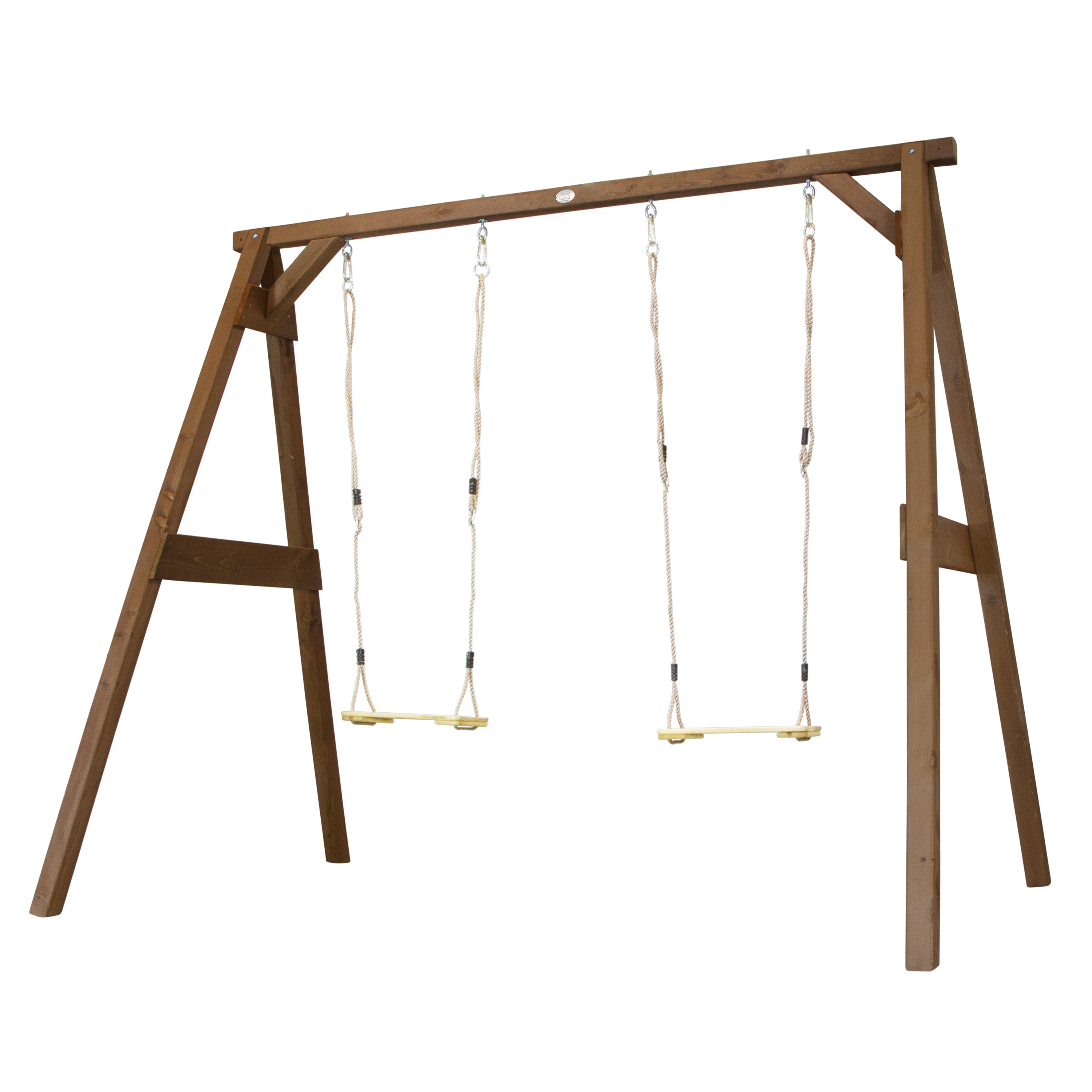 AXI Double Swing Set - Brown