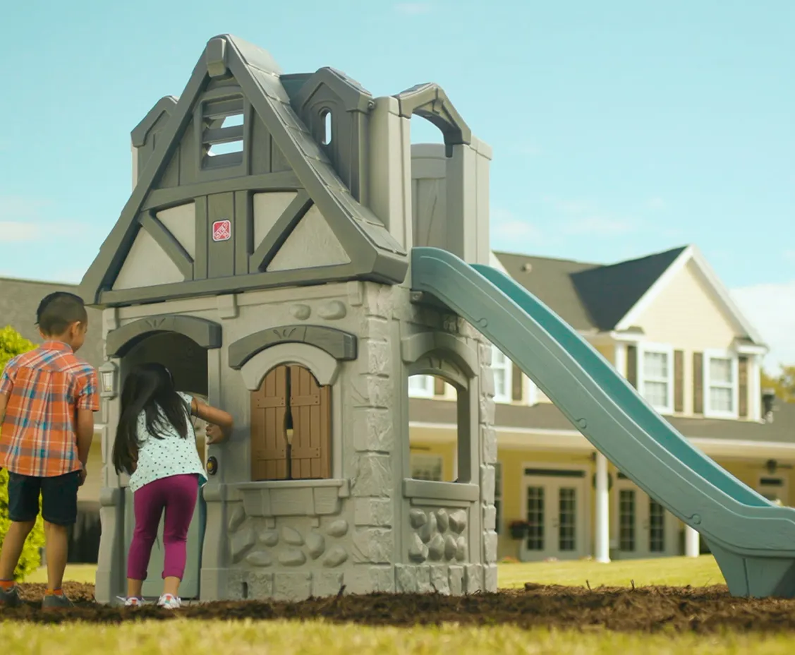 Step2 Enchanting Adventures 2-story Playhouse & Slide