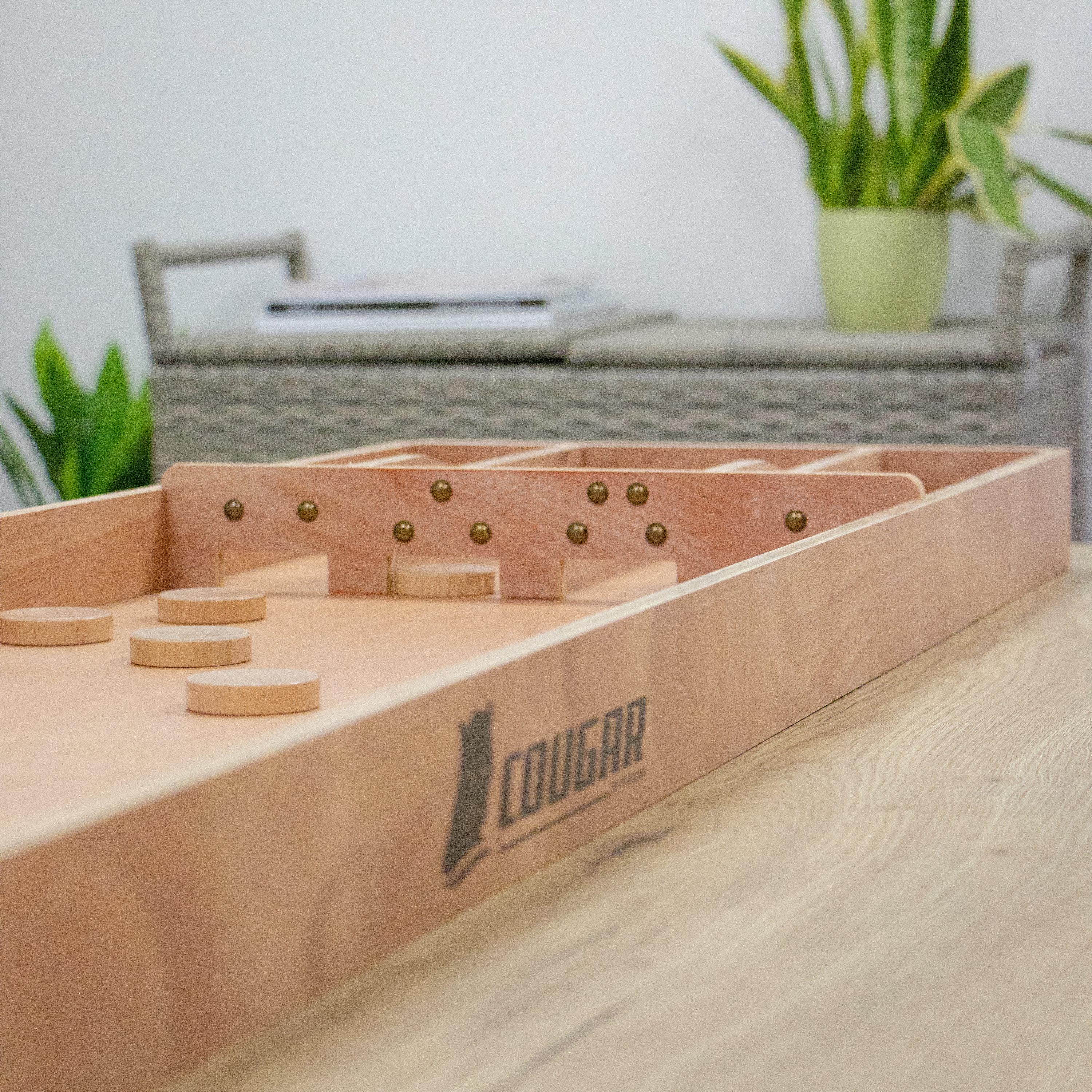 Cougar Dutch Shuffleboard Classic Competition Wood 200cm-8720365067693 Cougar Dutch Shuffleboard Classic Competition Wood 200cm