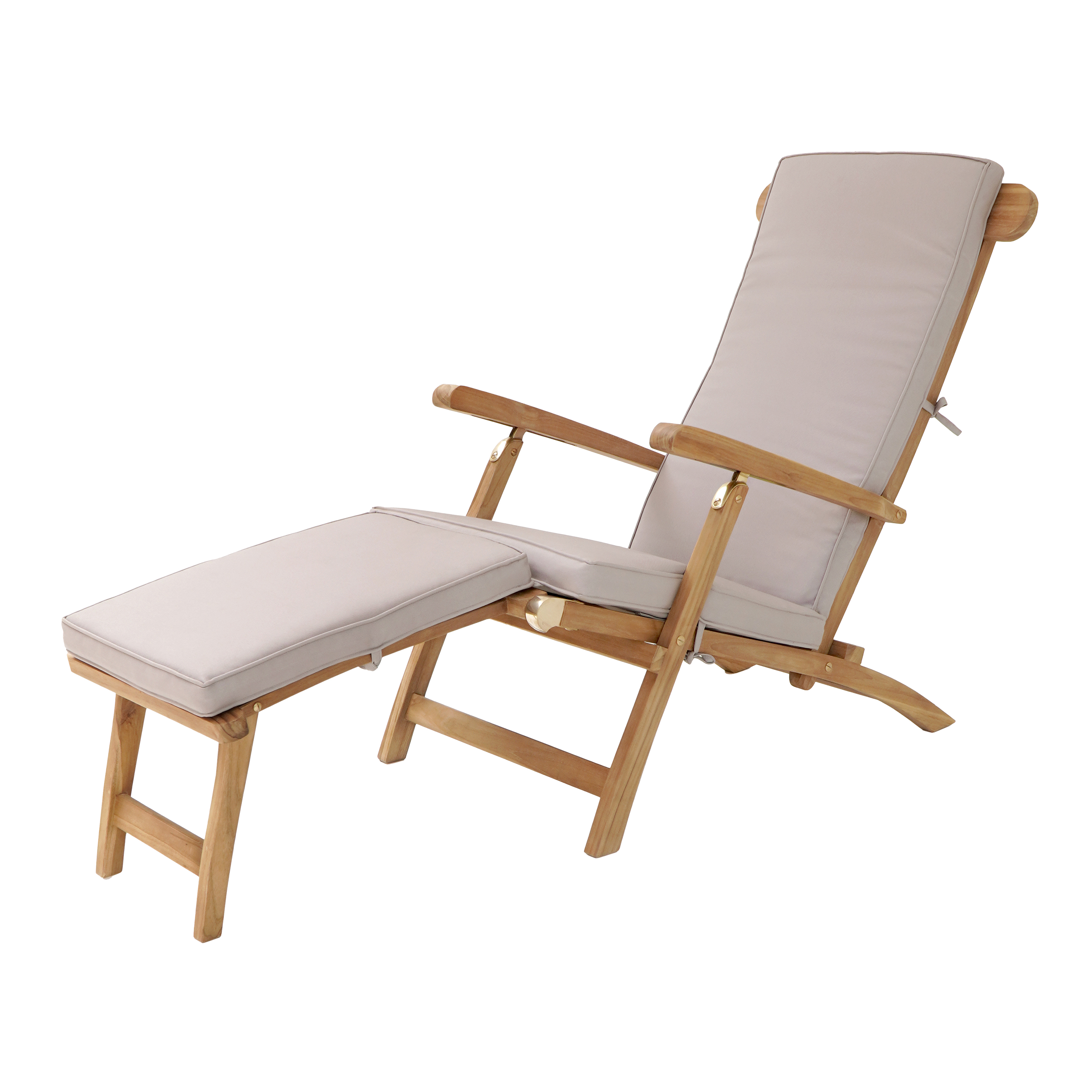 AXI Costa Deckchair with cushion - Teak